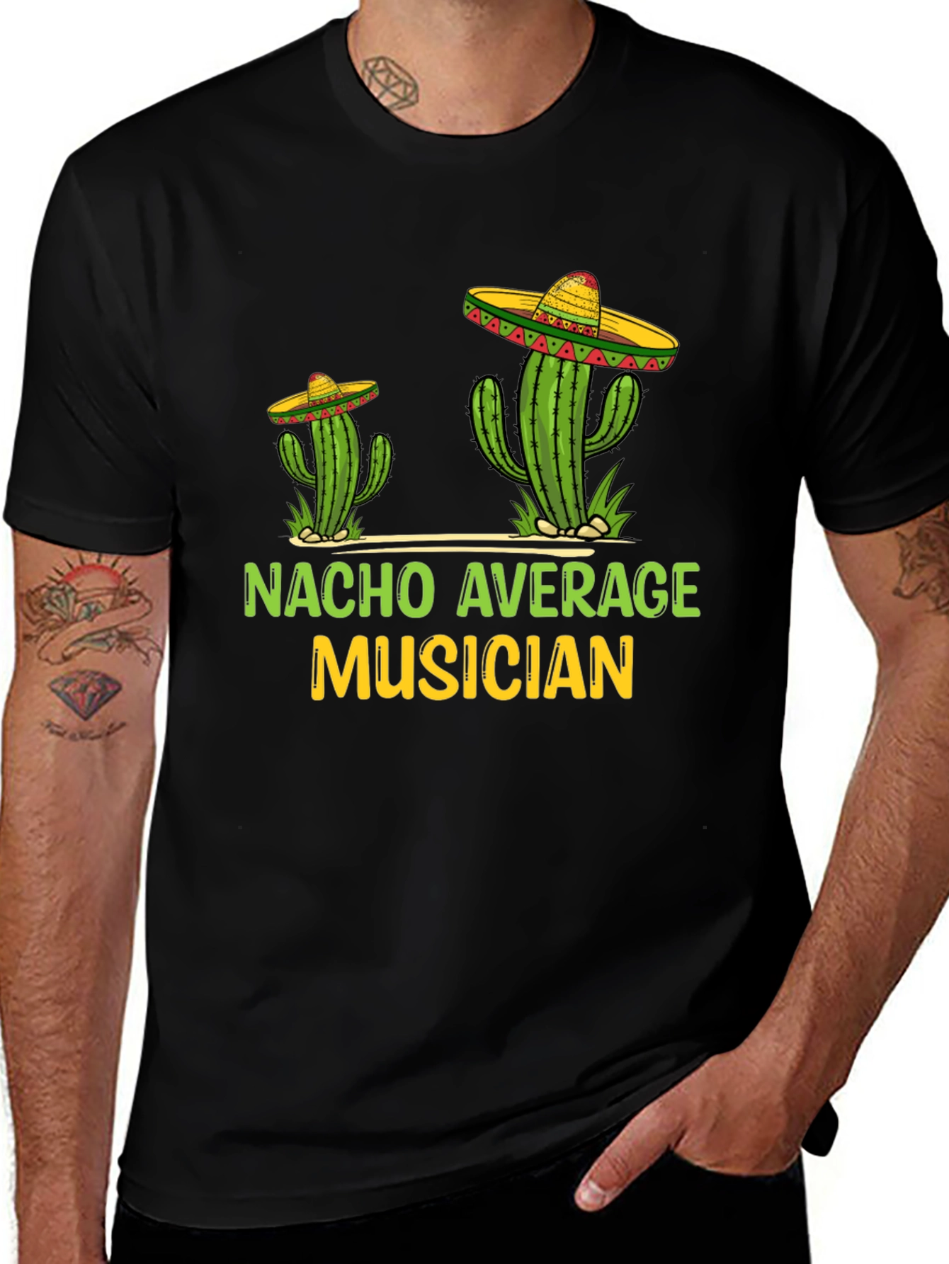 Variant 20 of Nacho Average Musician T-Shirt