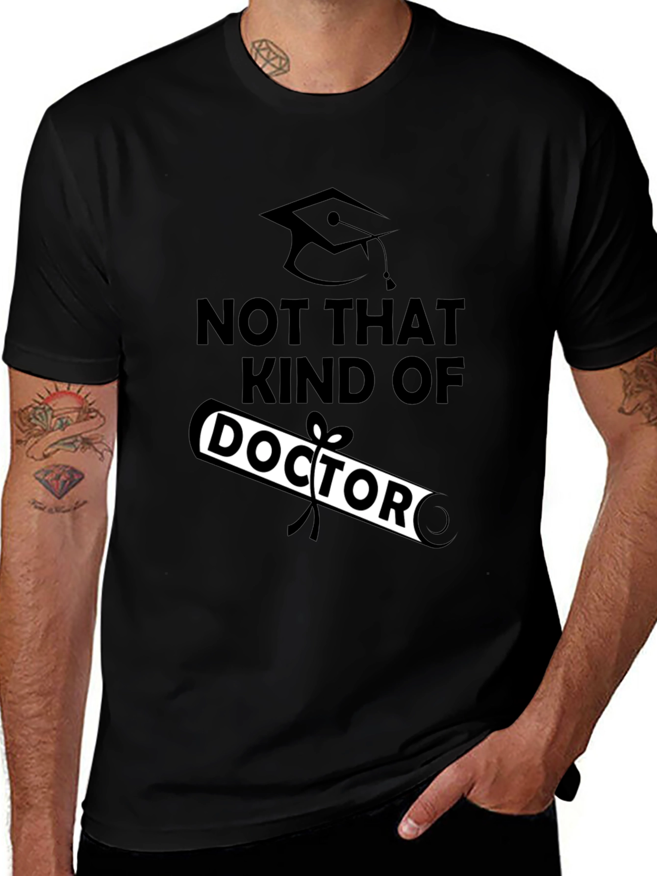 Variant 25 of Not That Kind of Doctor Graduation T-Shirt