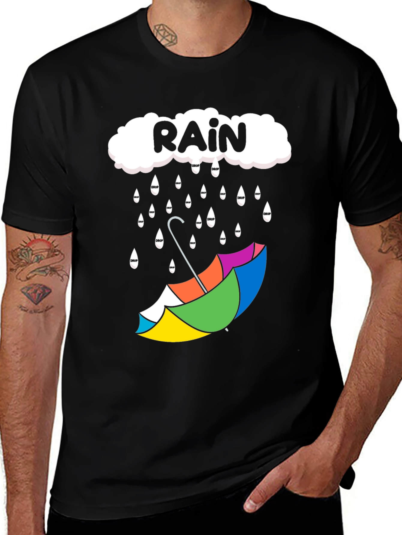 Variant 24 of Rain Cloud Umbrella T-Shirt