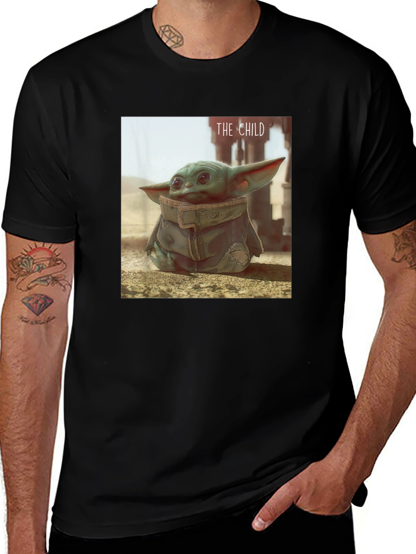 The Child Graphic T-Shirt - Grogu Star Wars Tee