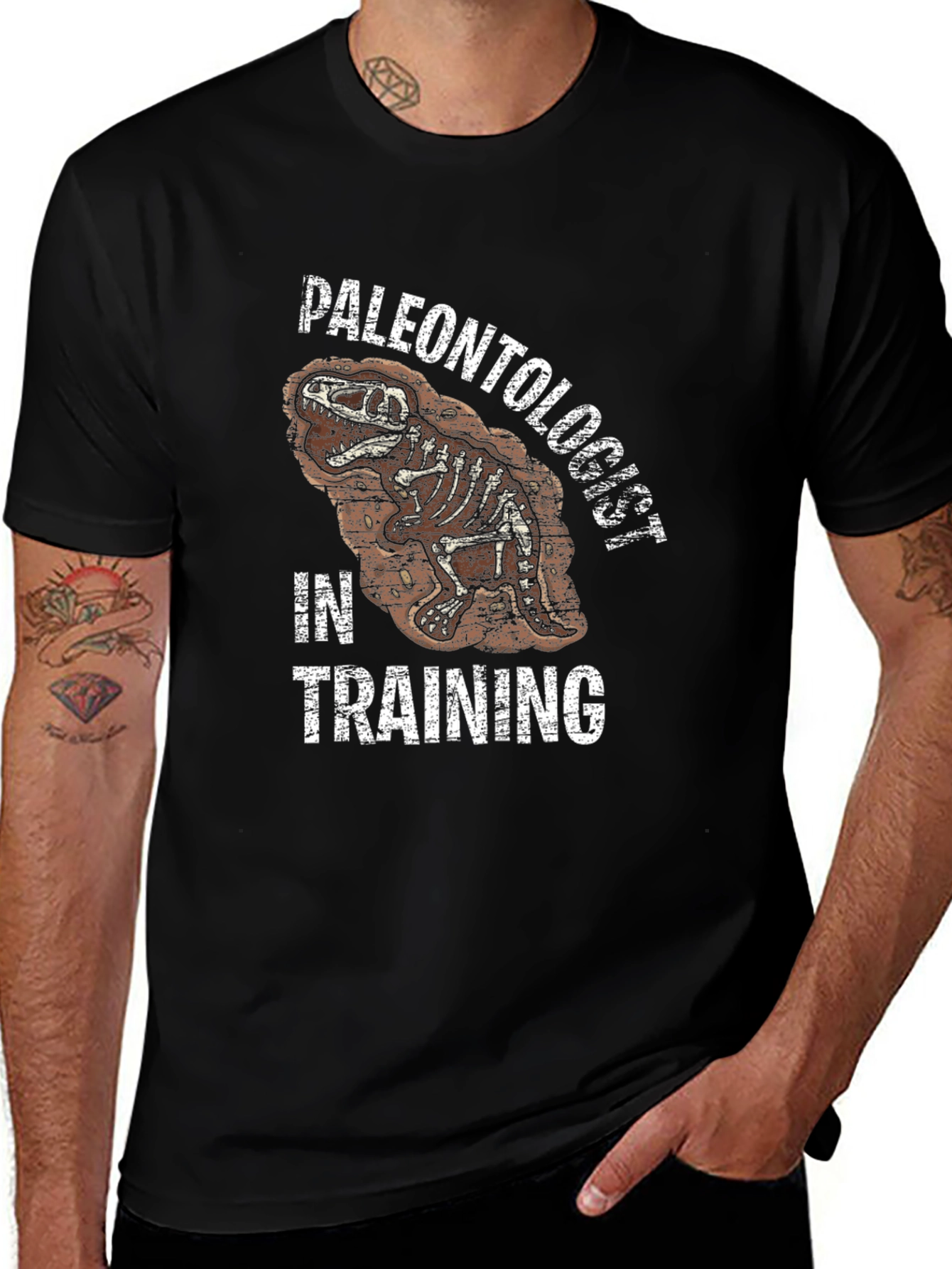 Paleontologist in Training T-Shirt - Dinosaur Fossil Tee