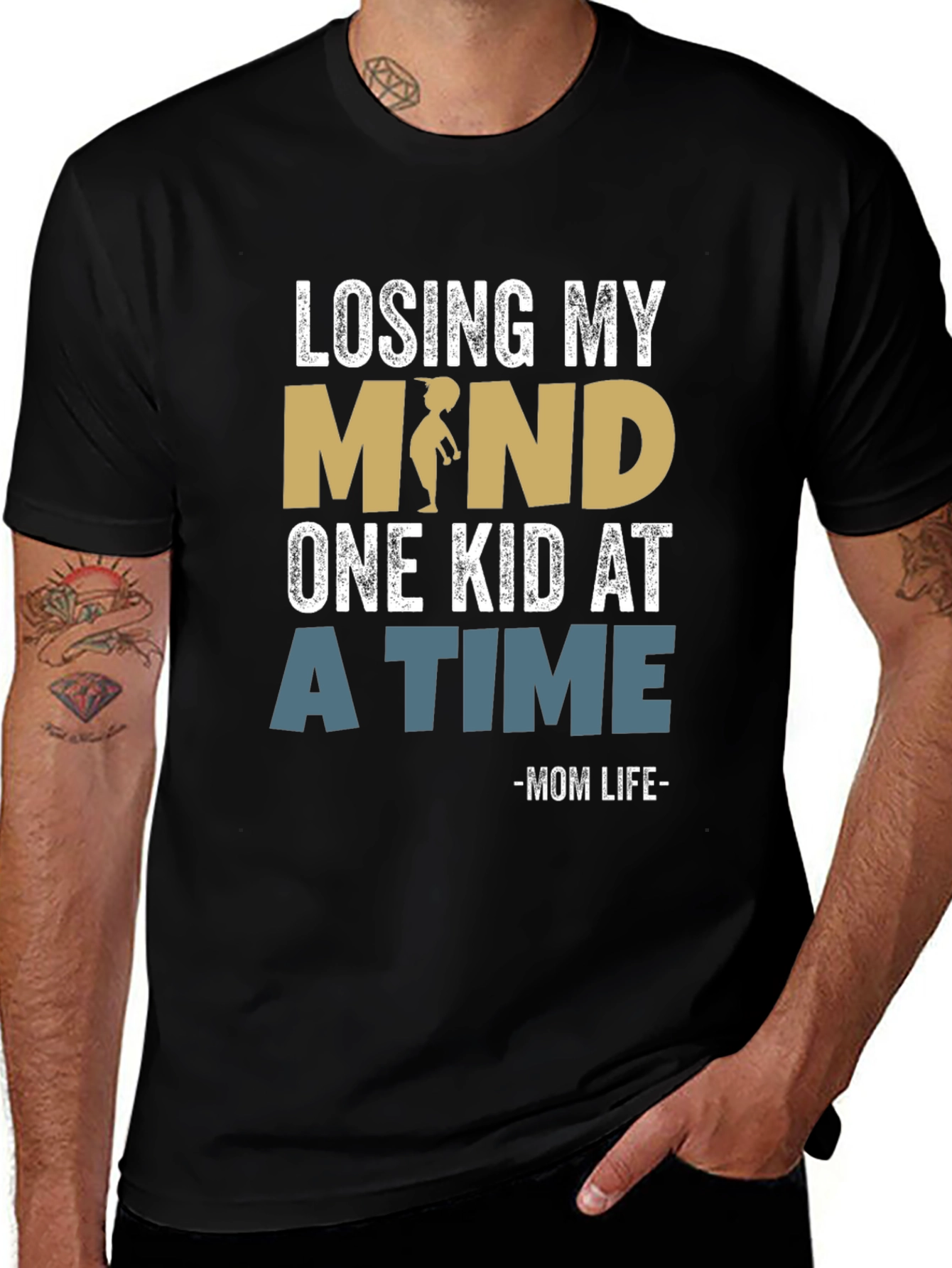Variant 14 of Losing My Mind Mom Life T-Shirt