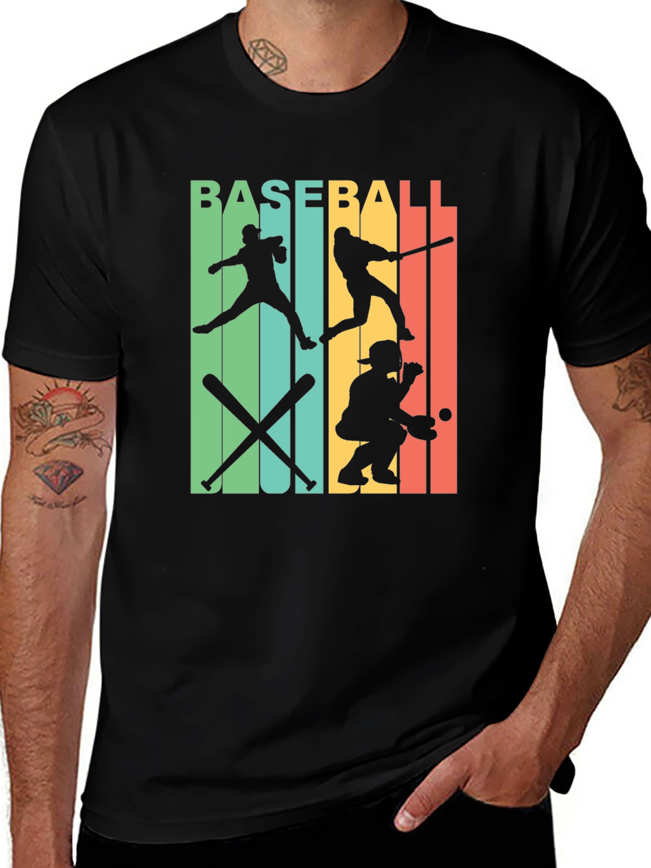 Variant 30 of Retro Baseball T-Shirt