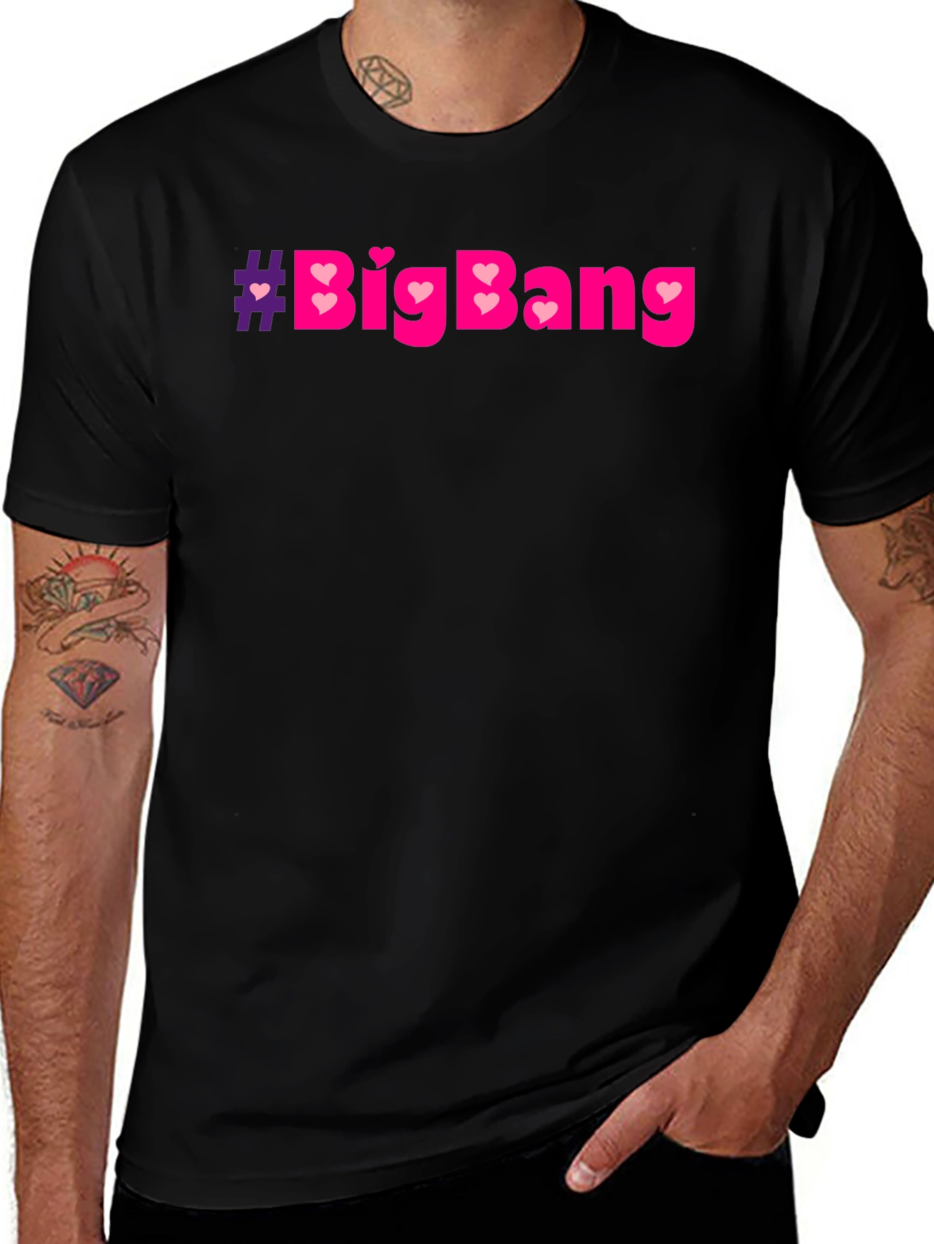 Variant 17 of Big Bang Hearts Graphic Tee