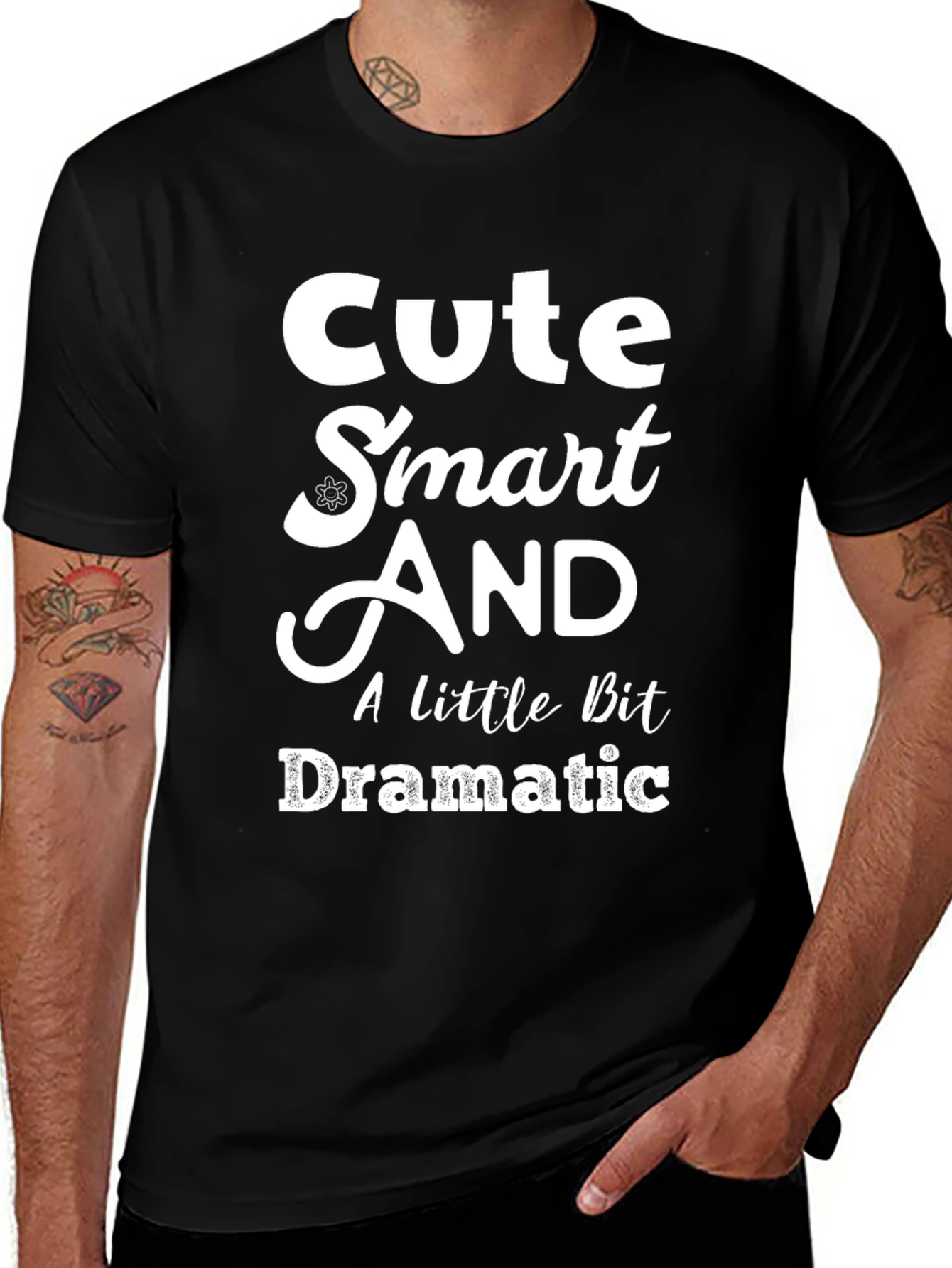 Variant 8 of Cute Smart and Dramatic Graphic Tee