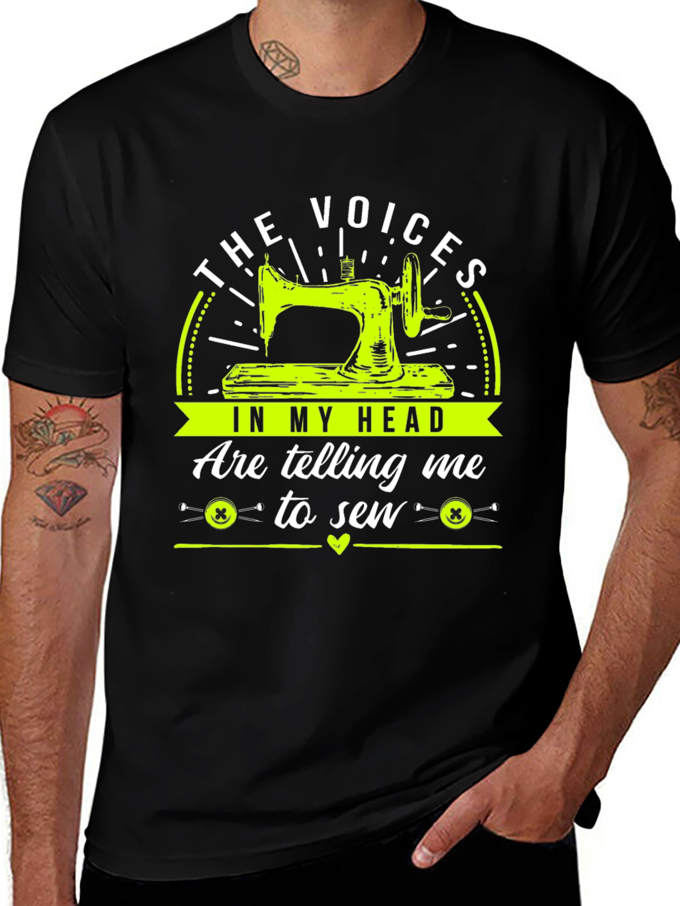 Sewing Lover T-Shirt - The Voices In My Head
