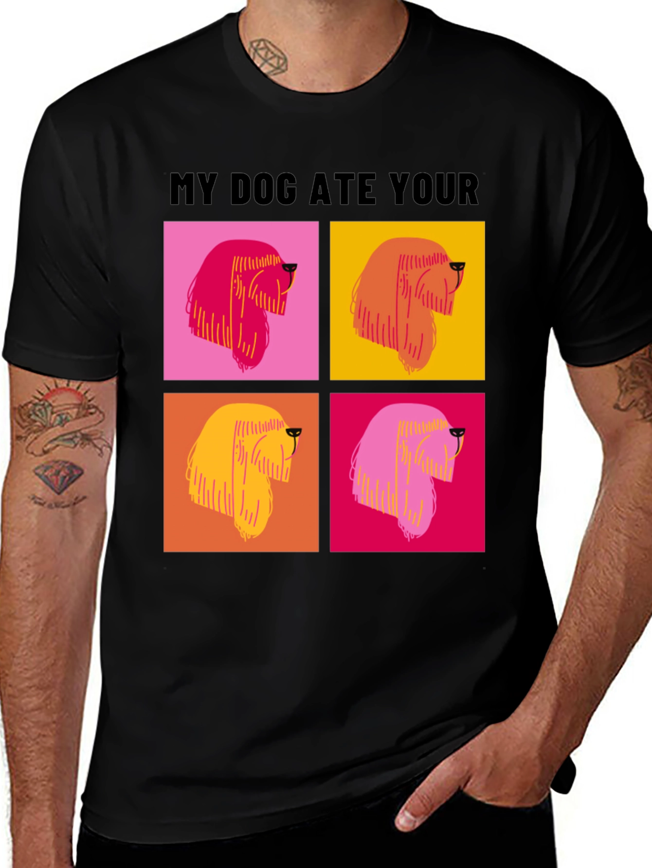 Variant 4 of My Dog Ate Your... T-Shirt