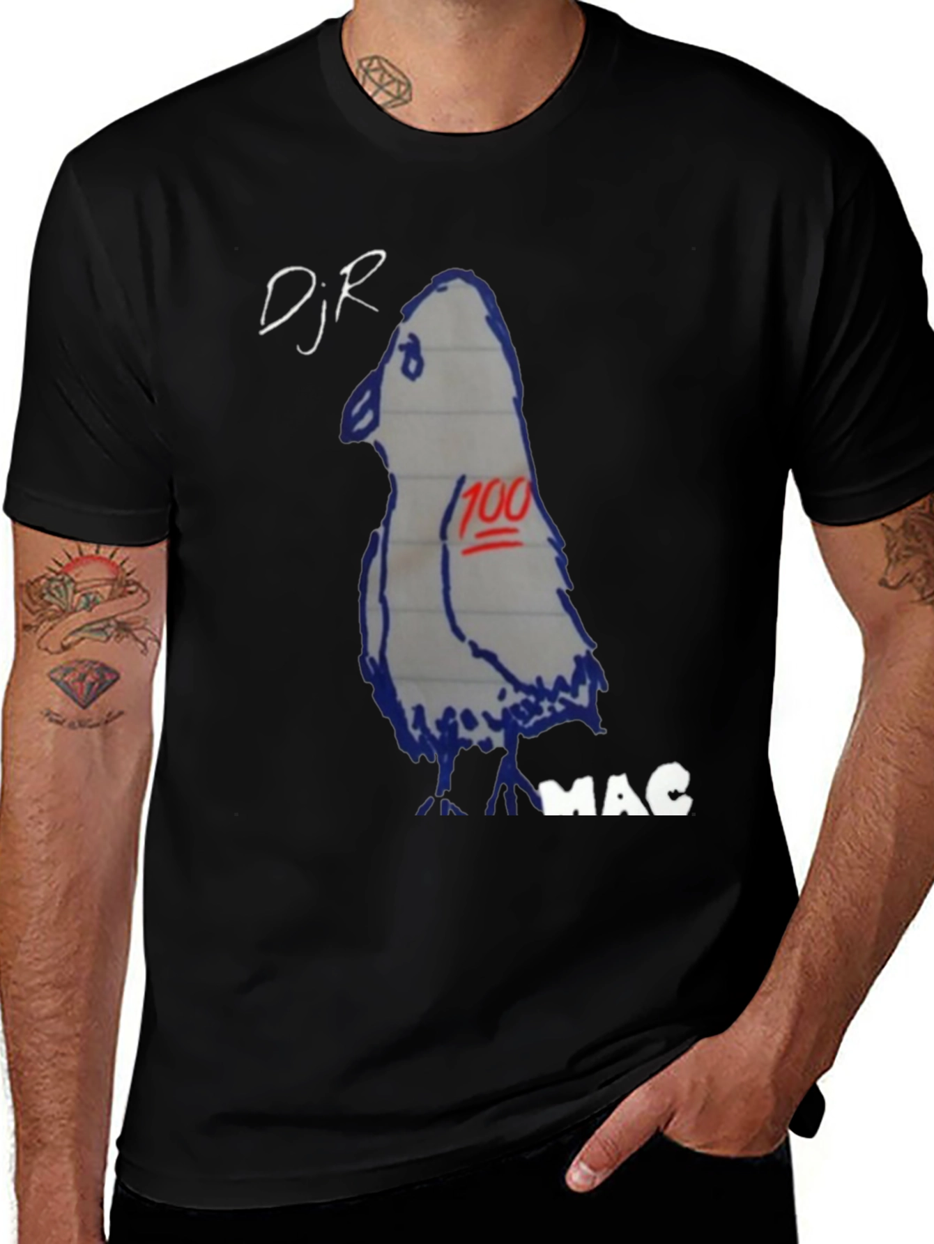 Variant 18 of DJ R MAC T-Shirt