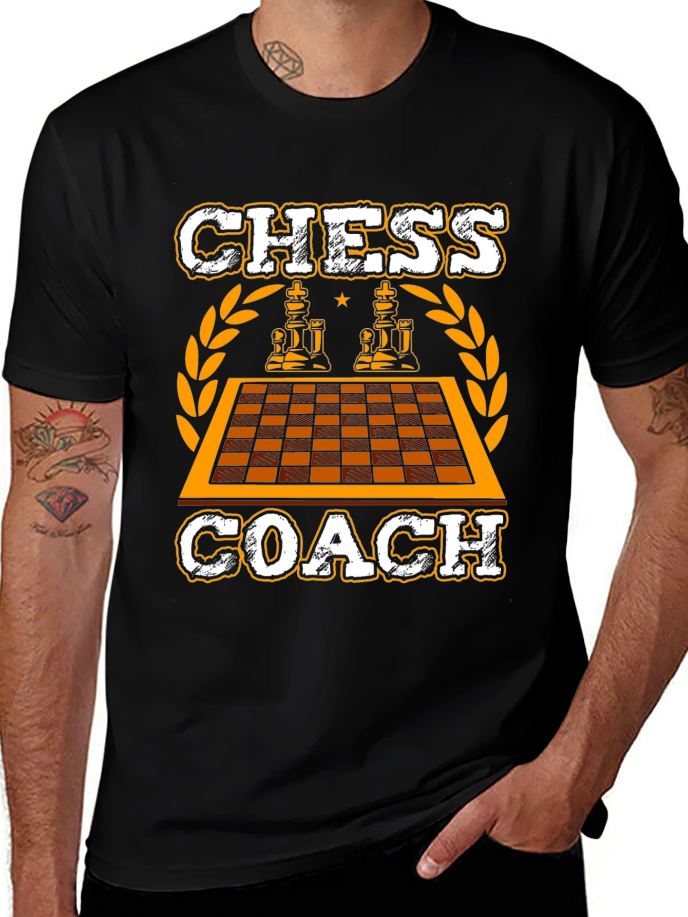 Chess Coach Graphic Tee