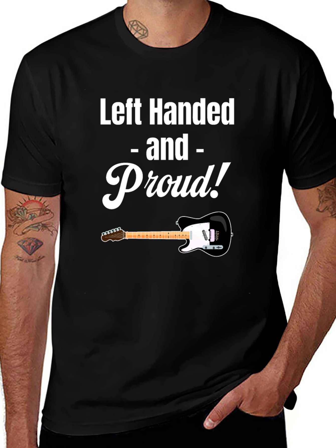 Variant 19 of Left Handed and Proud Graphic T-Shirt