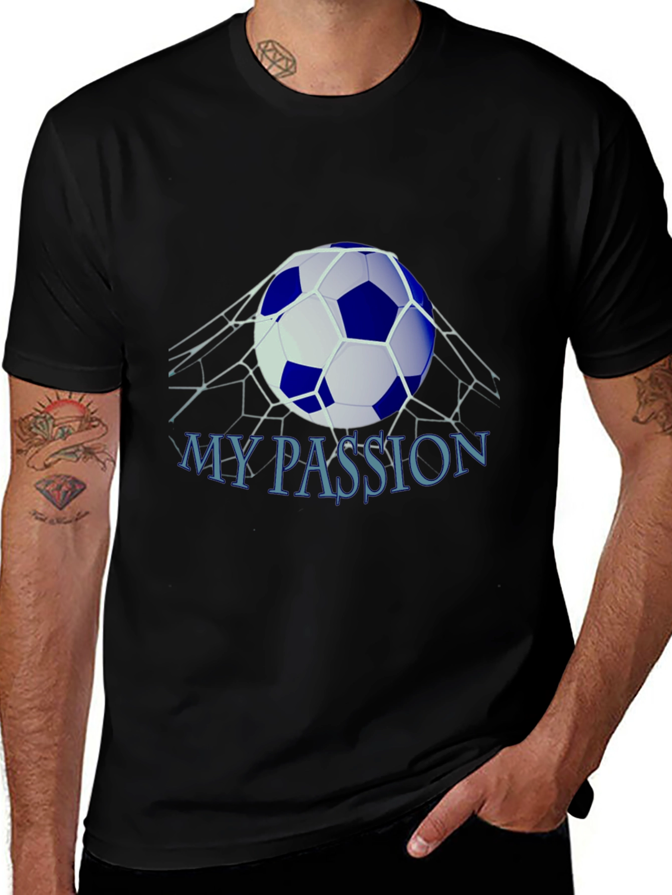 Variant 2 of Soccer "My Passion" Graphic T-Shirt