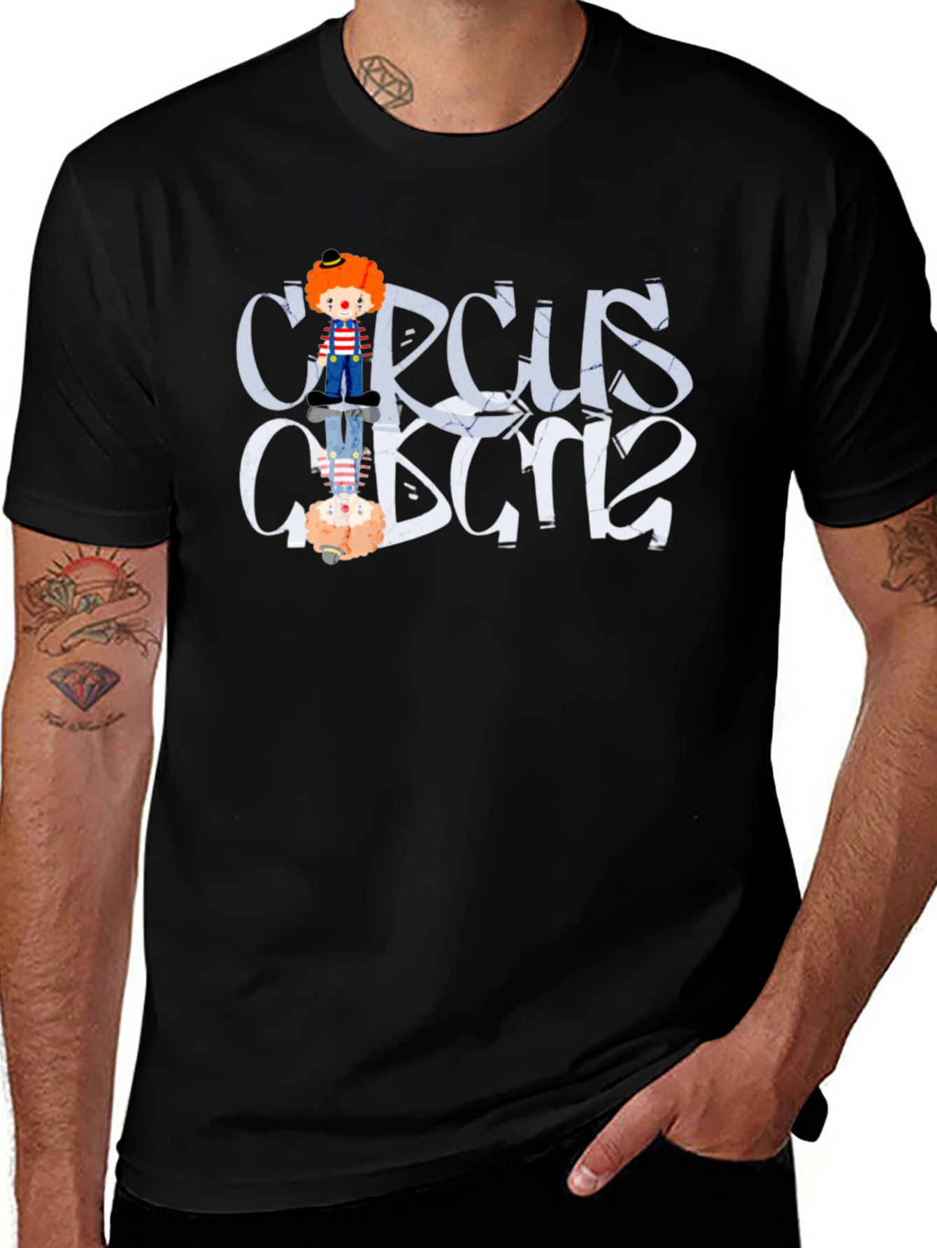 Variant 21 of Circus Clone T-Shirt - Unique Graphic Tee