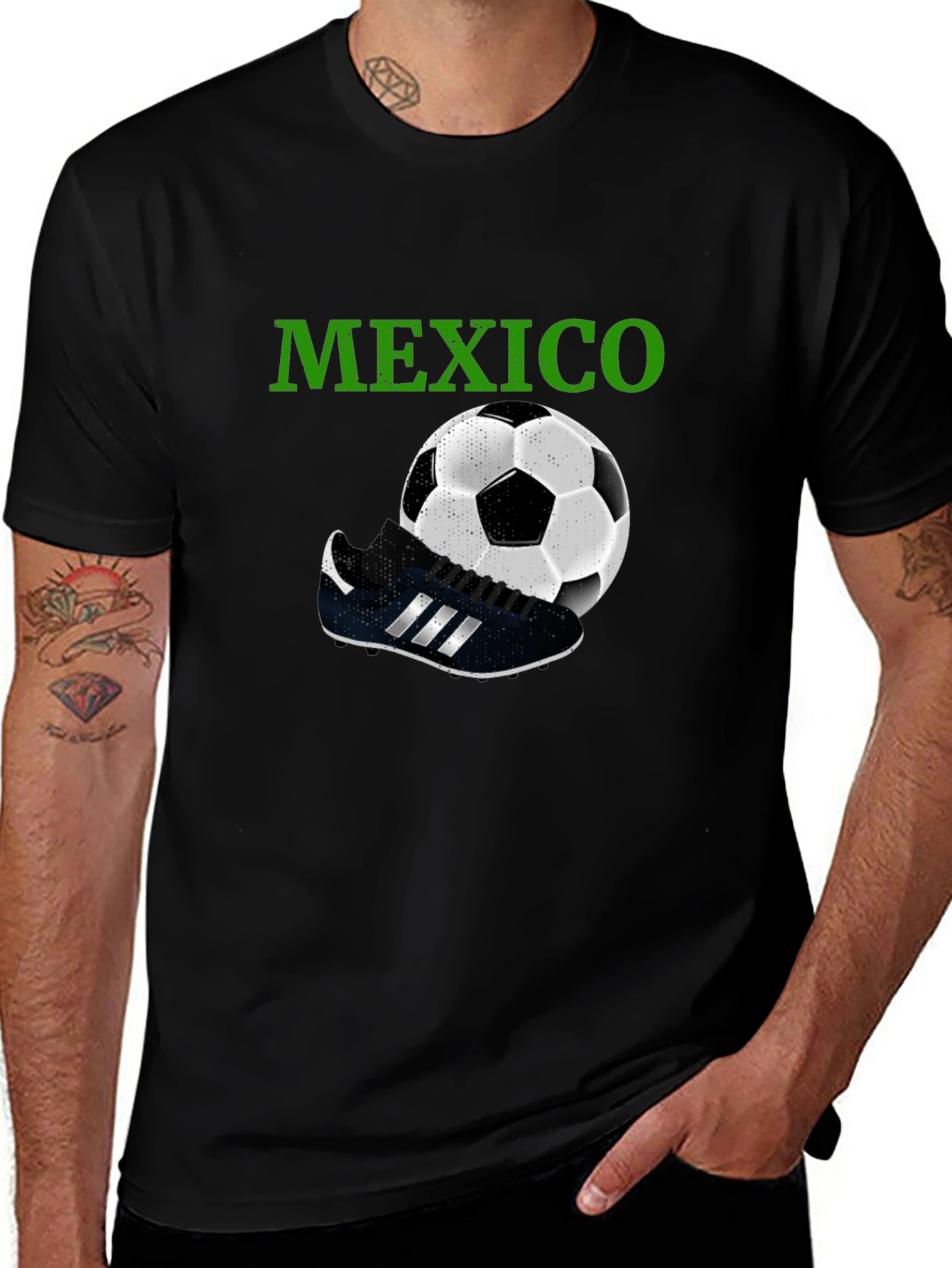 Mexico Soccer T-Shirt - Black