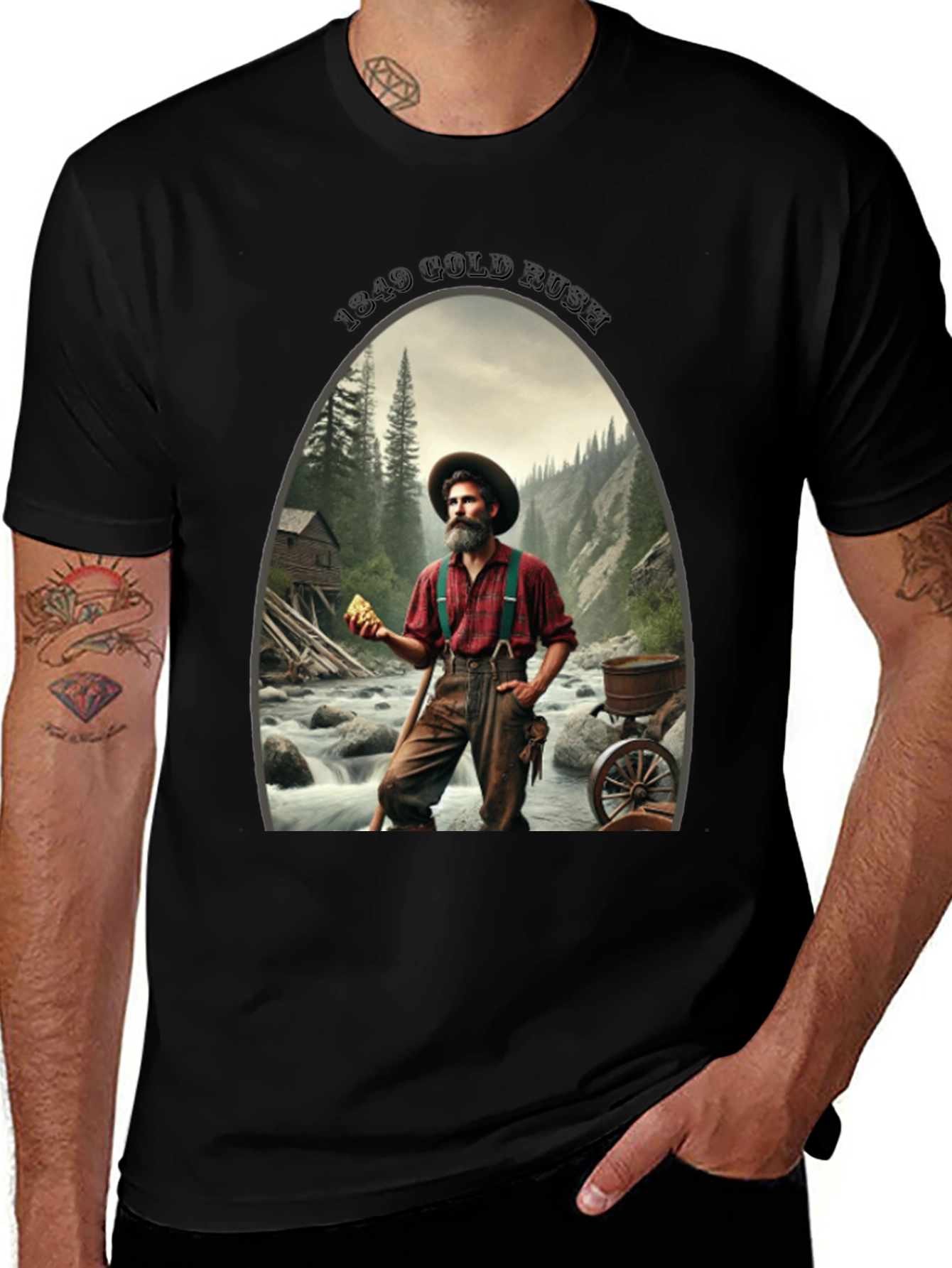 Variant 5 of 1849 Gold Rush Graphic Tee