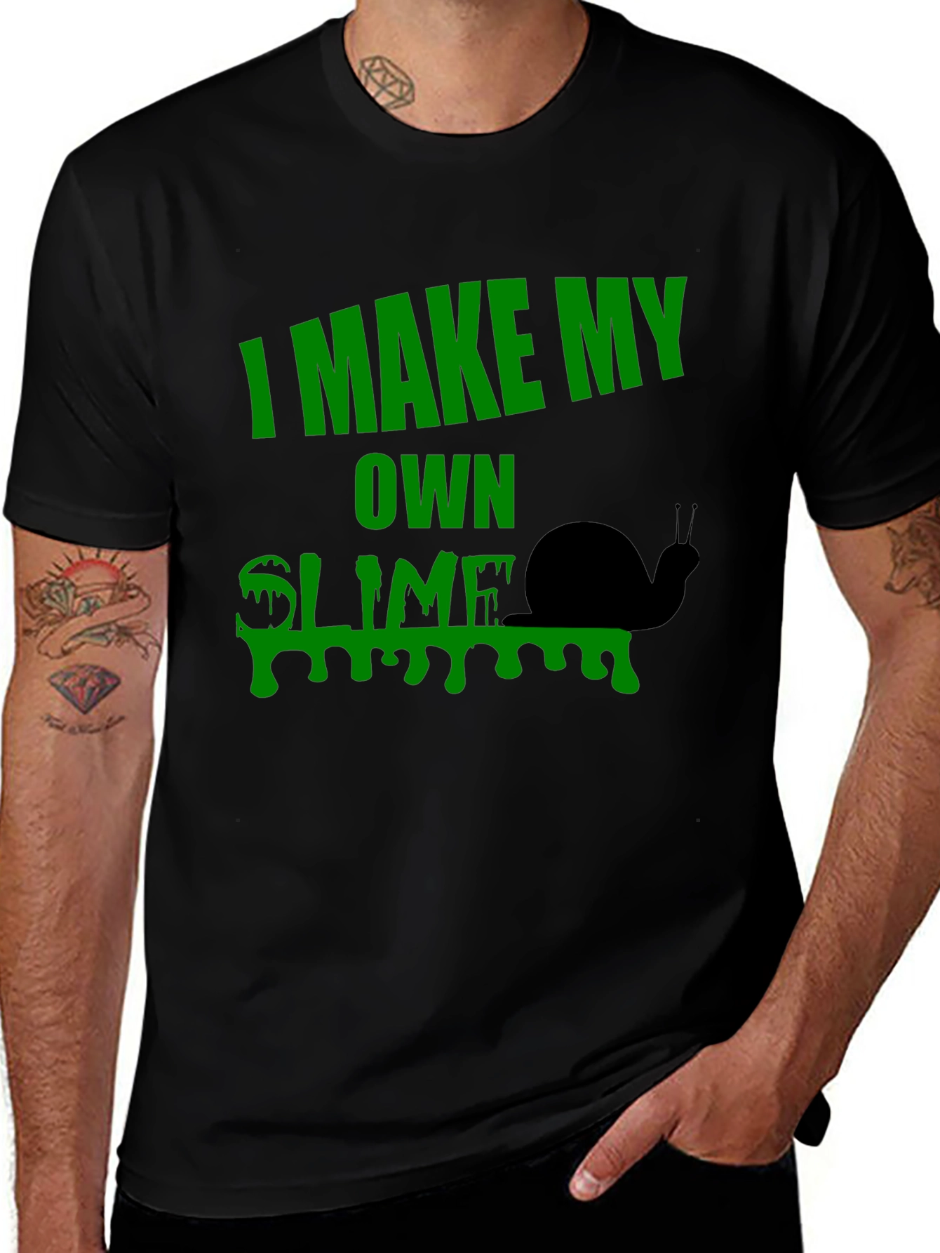 Variant 5 of I Make My Own Slime T-Shirt