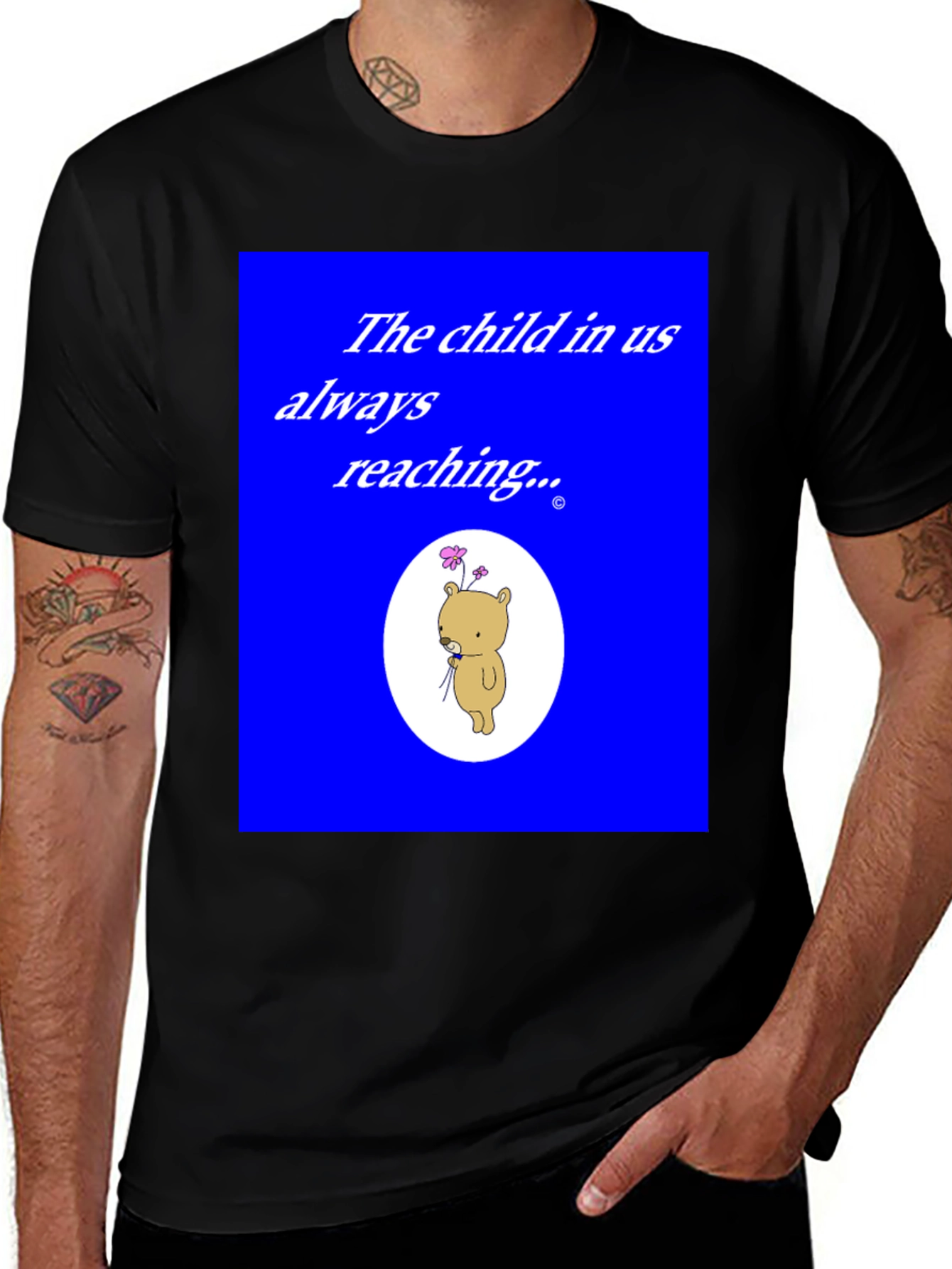 Variant 26 of The Child In Us T-Shirt Bear Graphic