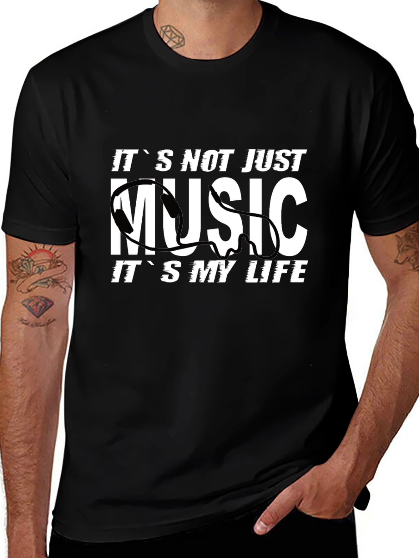 Variant 15 of Music is My Life T-Shirt