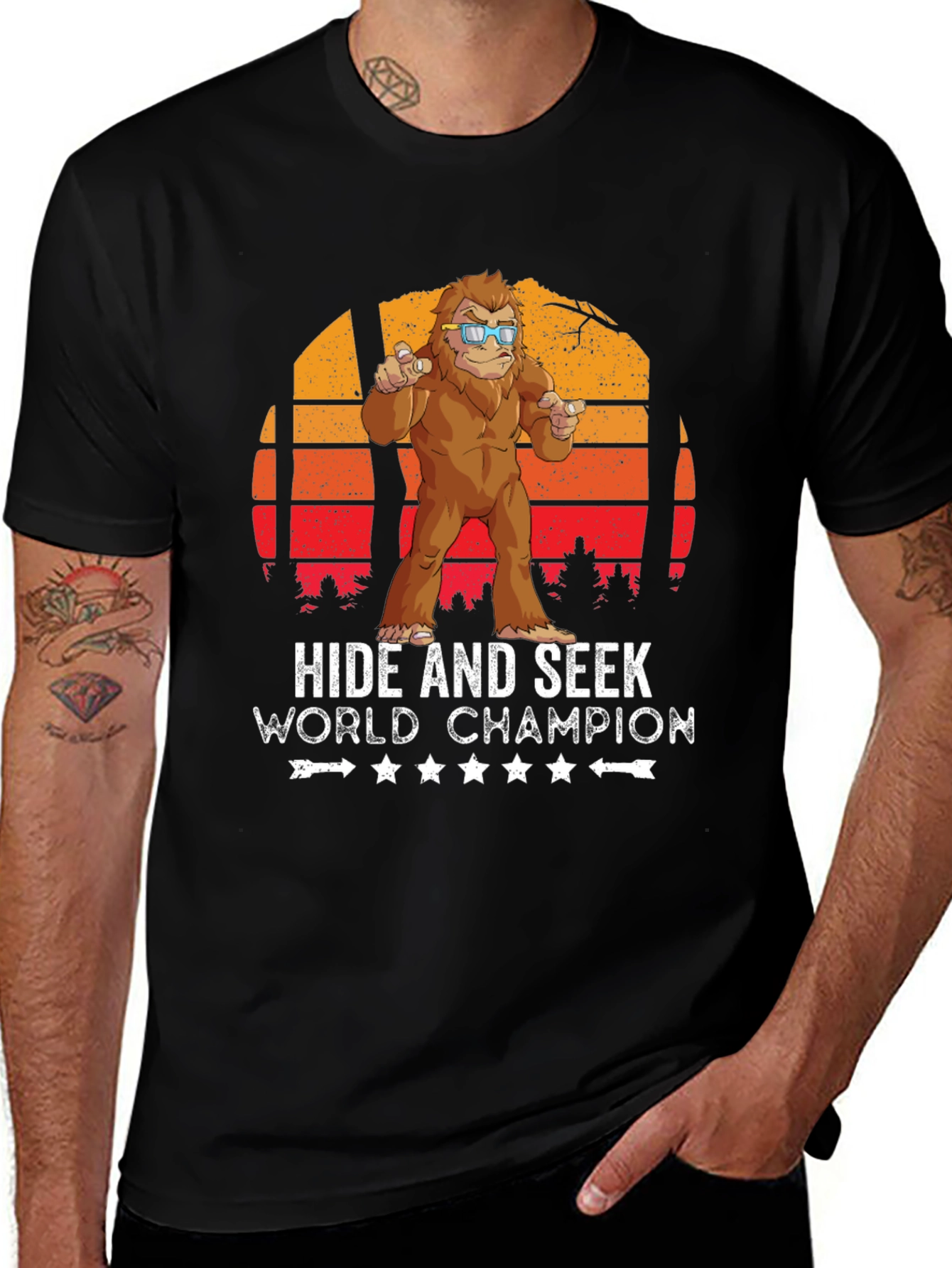 Variant 27 of Hide and Seek World Champion Graphic Tee
