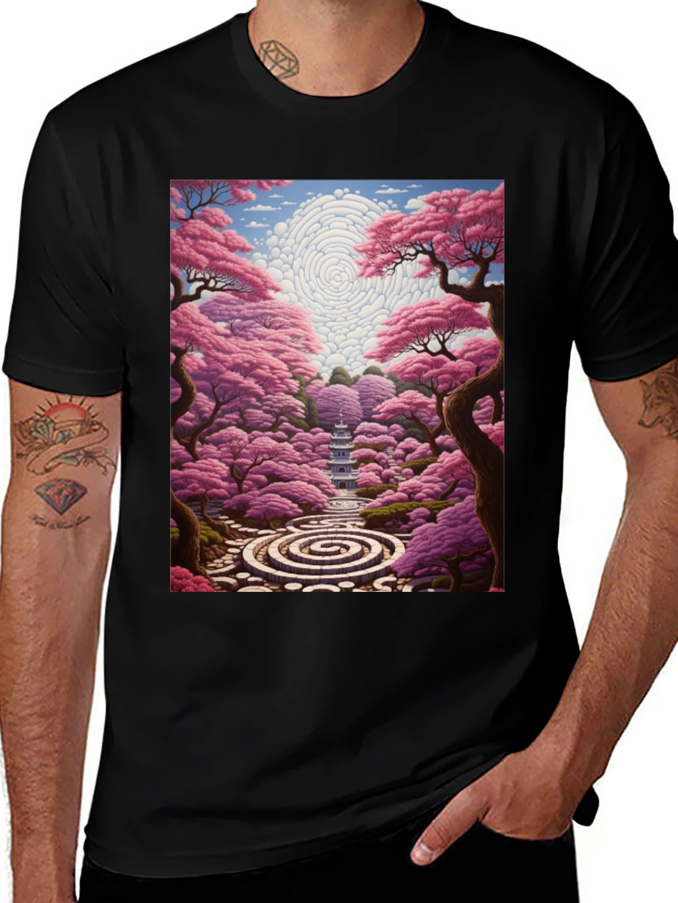 Variant 25 of Zen Garden T-Shirt