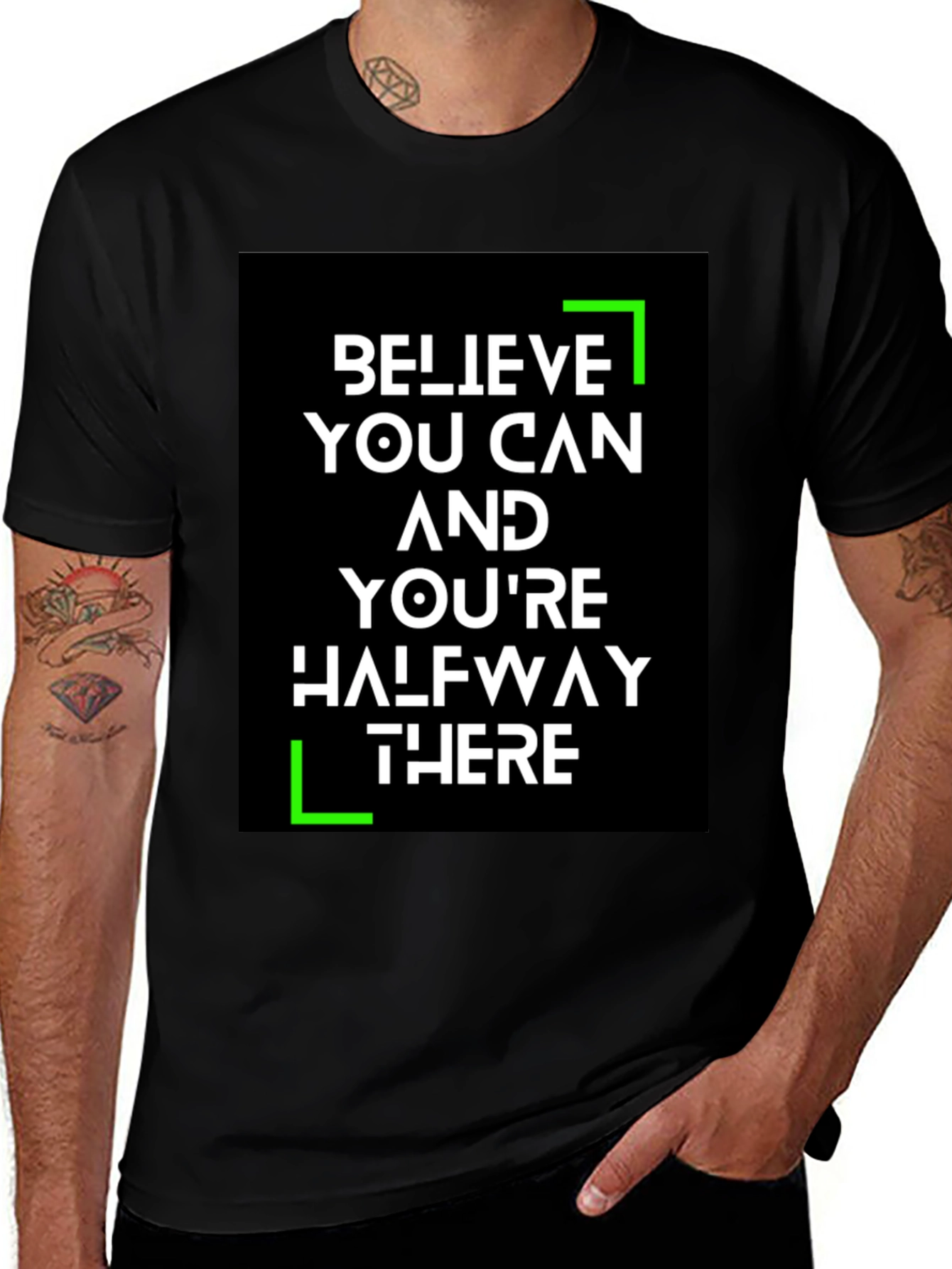 Variant 10 of Believe You Can T-Shirt - Motivational Tee