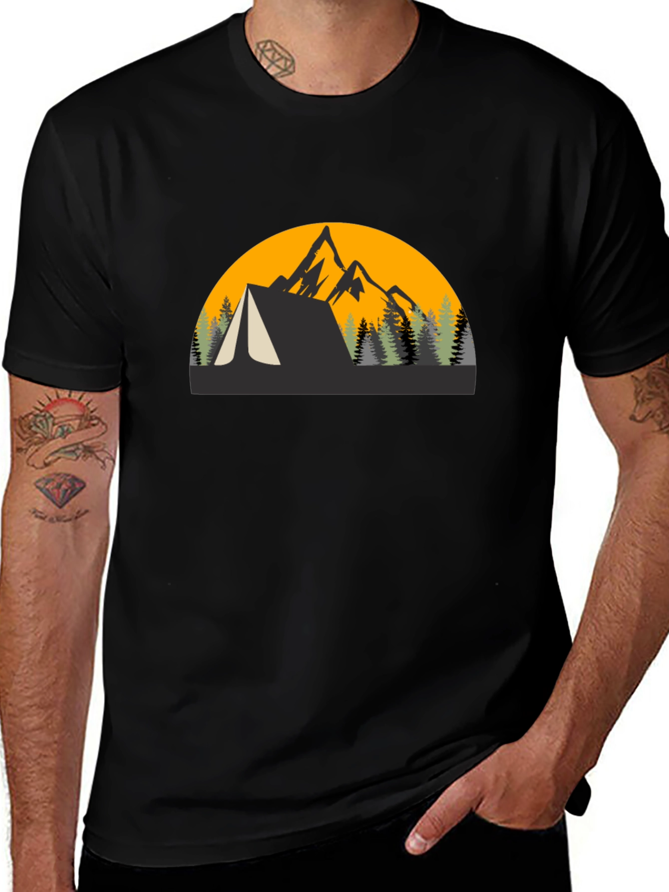 Variant 24 of Camping Adventure Graphic Tee