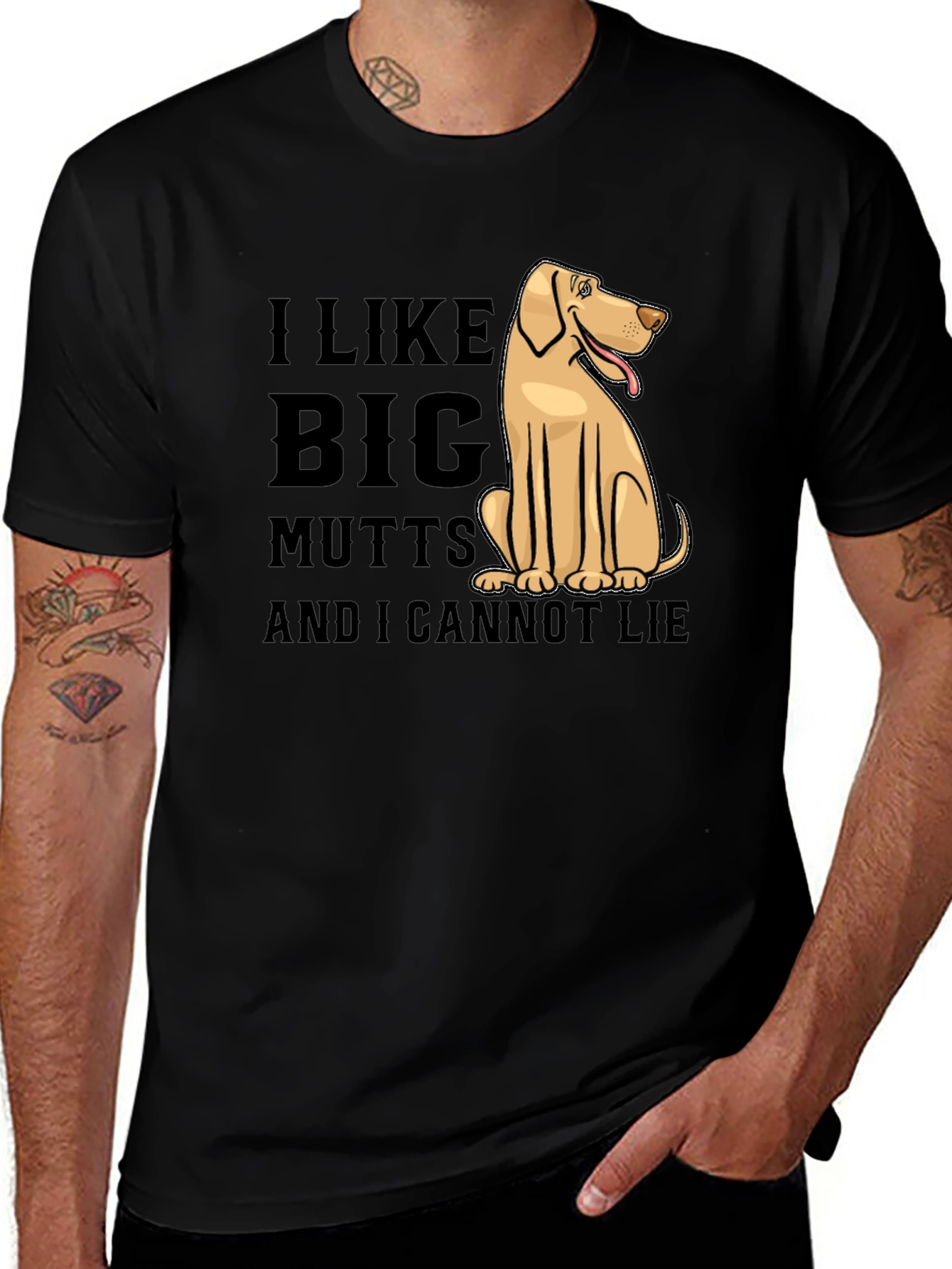 Variant 26 of I Like Big Mutts Funny Dog T-Shirt