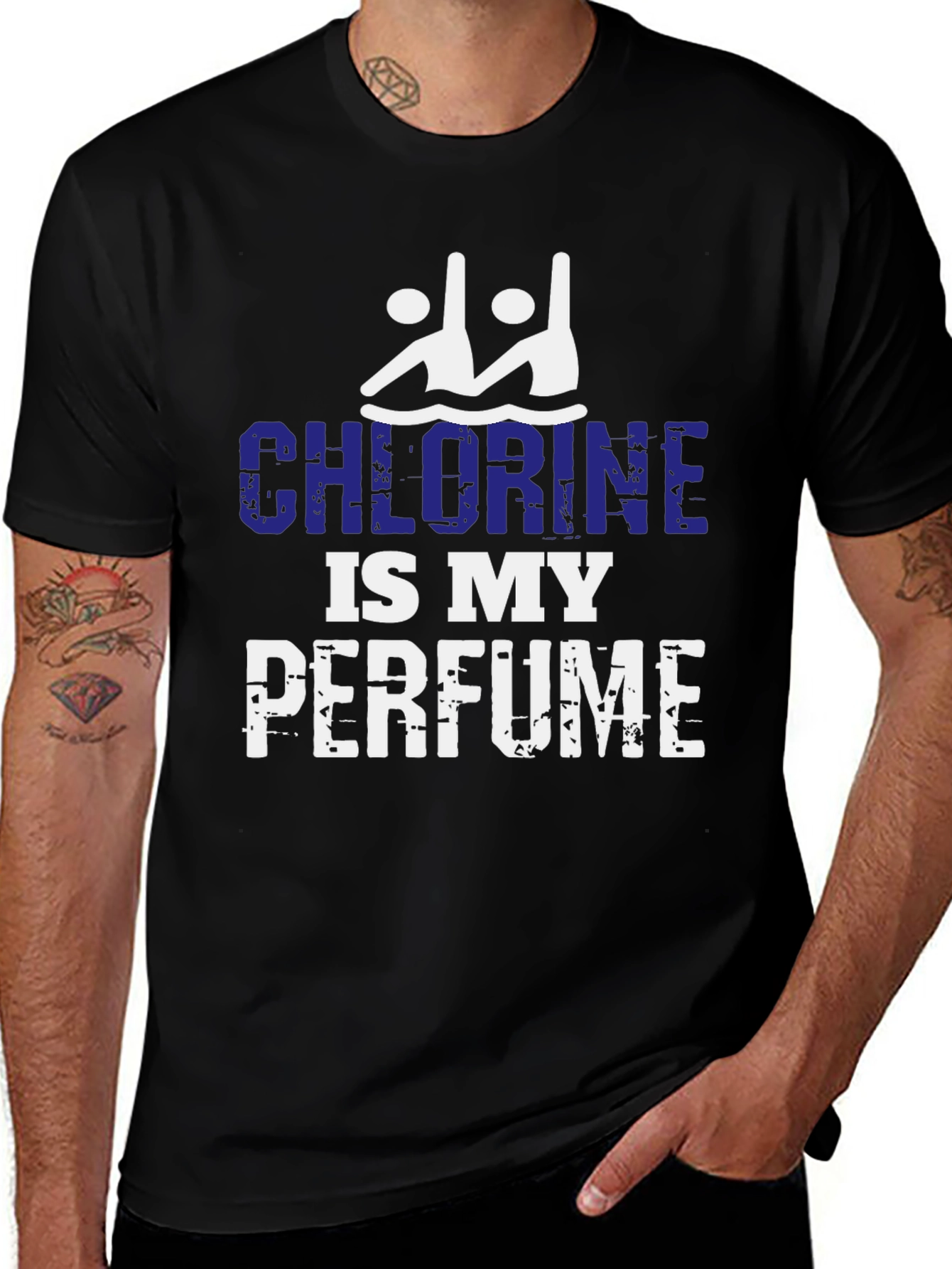 Variant 27 of Chlorine is My Perfume T-Shirt