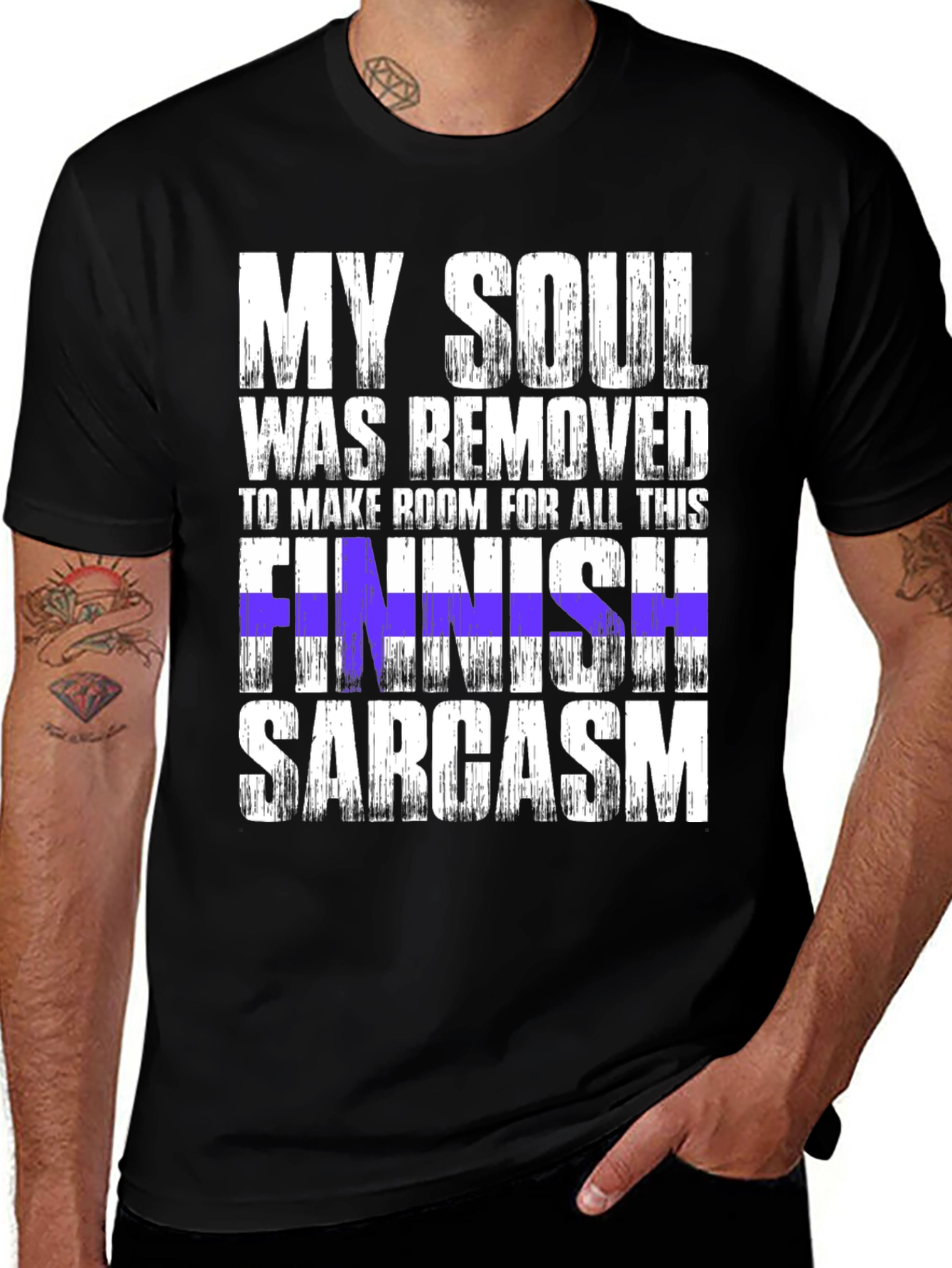 Variant 6 of Funny Sarcasm T-Shirt - My Soul Removed