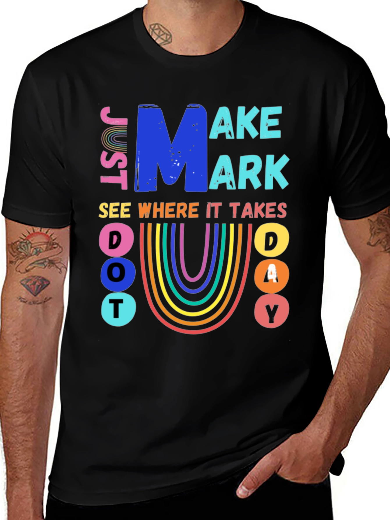 Just Make a Mark T-Shirt - International Dot Day Tee