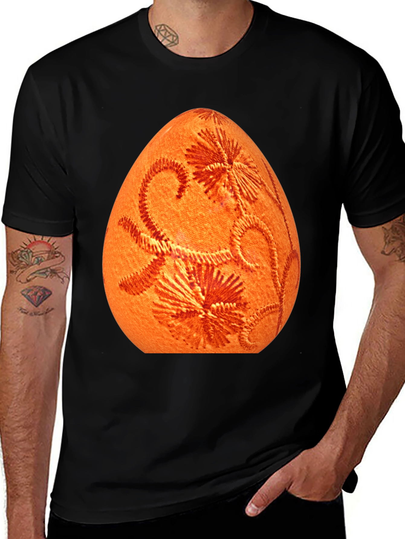Variant 9 of Easter Egg Floral T-Shirt