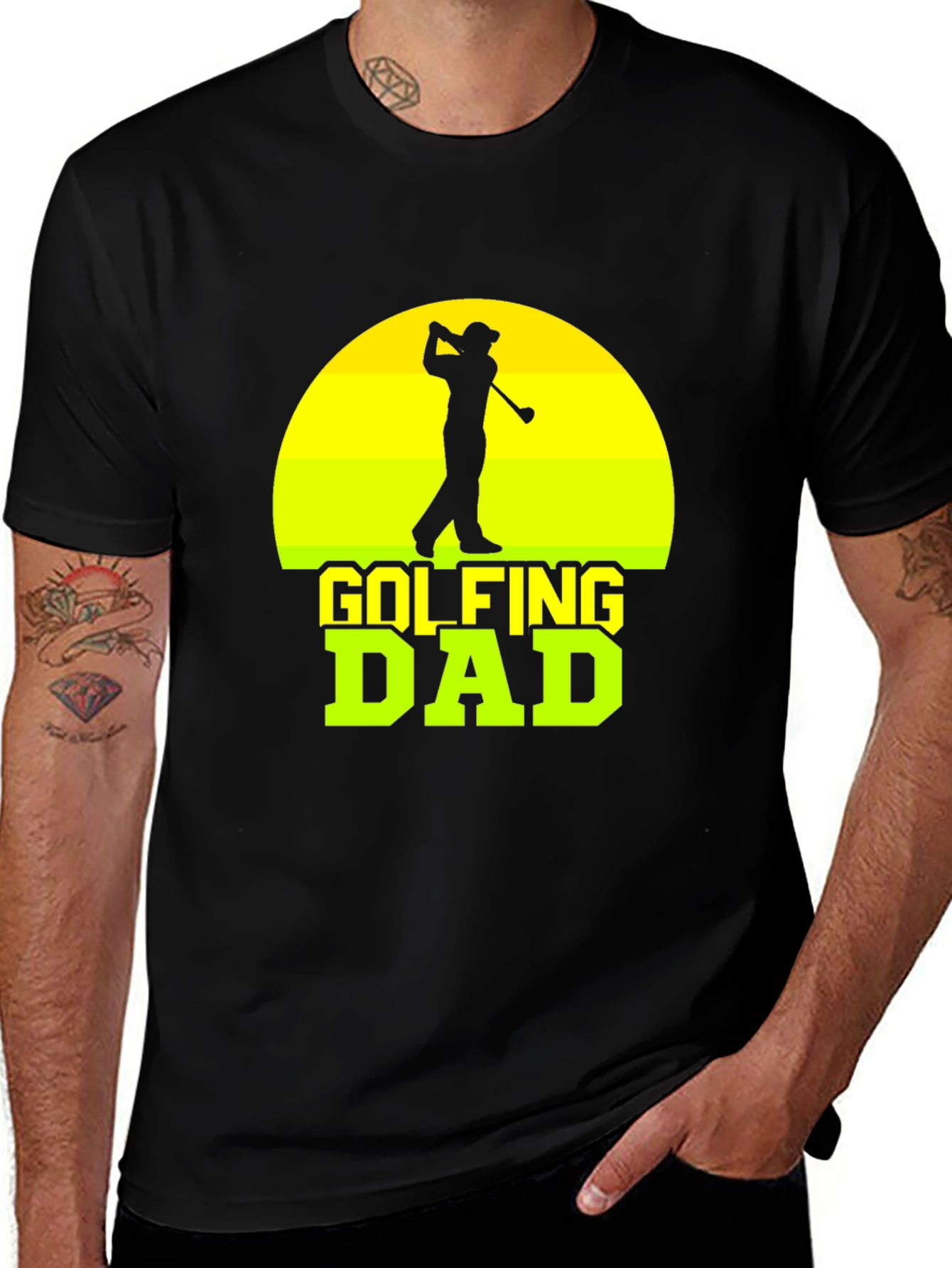 Variant 2 of Golfing Dad T-Shirt - Perfect for Golf Lovers