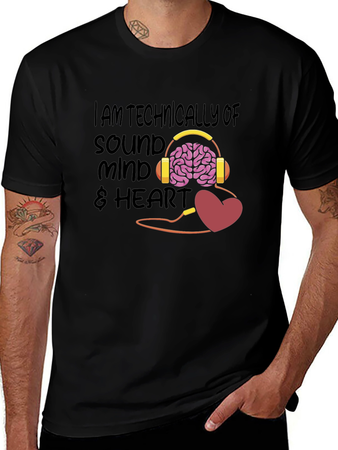 Variant 14 of Sound Mind and Heart T-Shirt