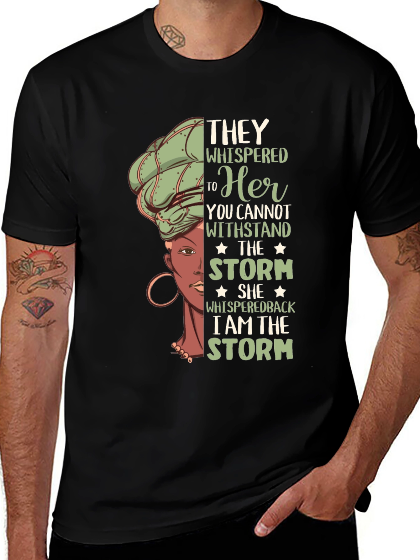 Variant 15 of I Am The Storm Graphic Tee