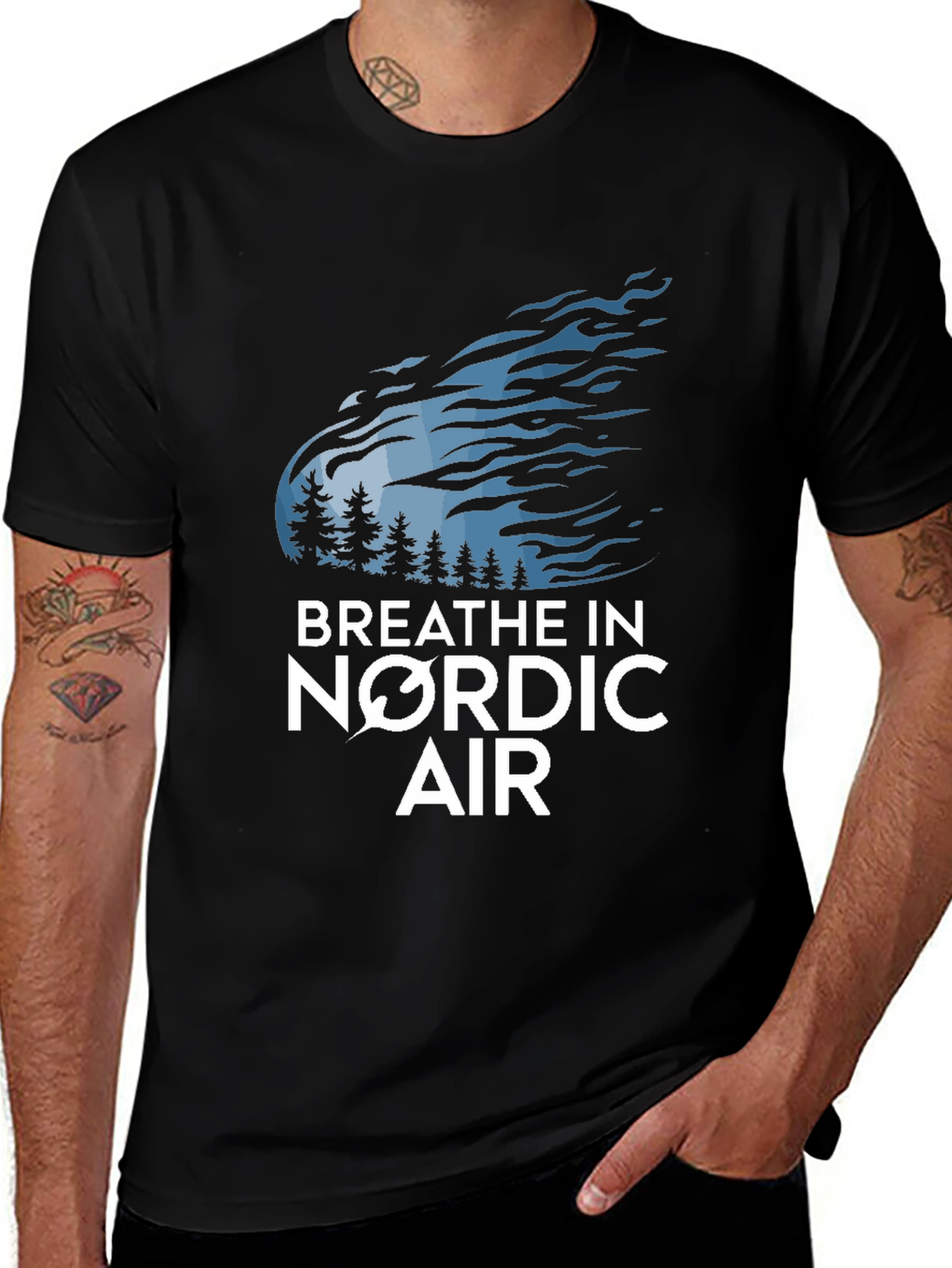 Variant 17 of Breathe In Nordic Air T-Shirt