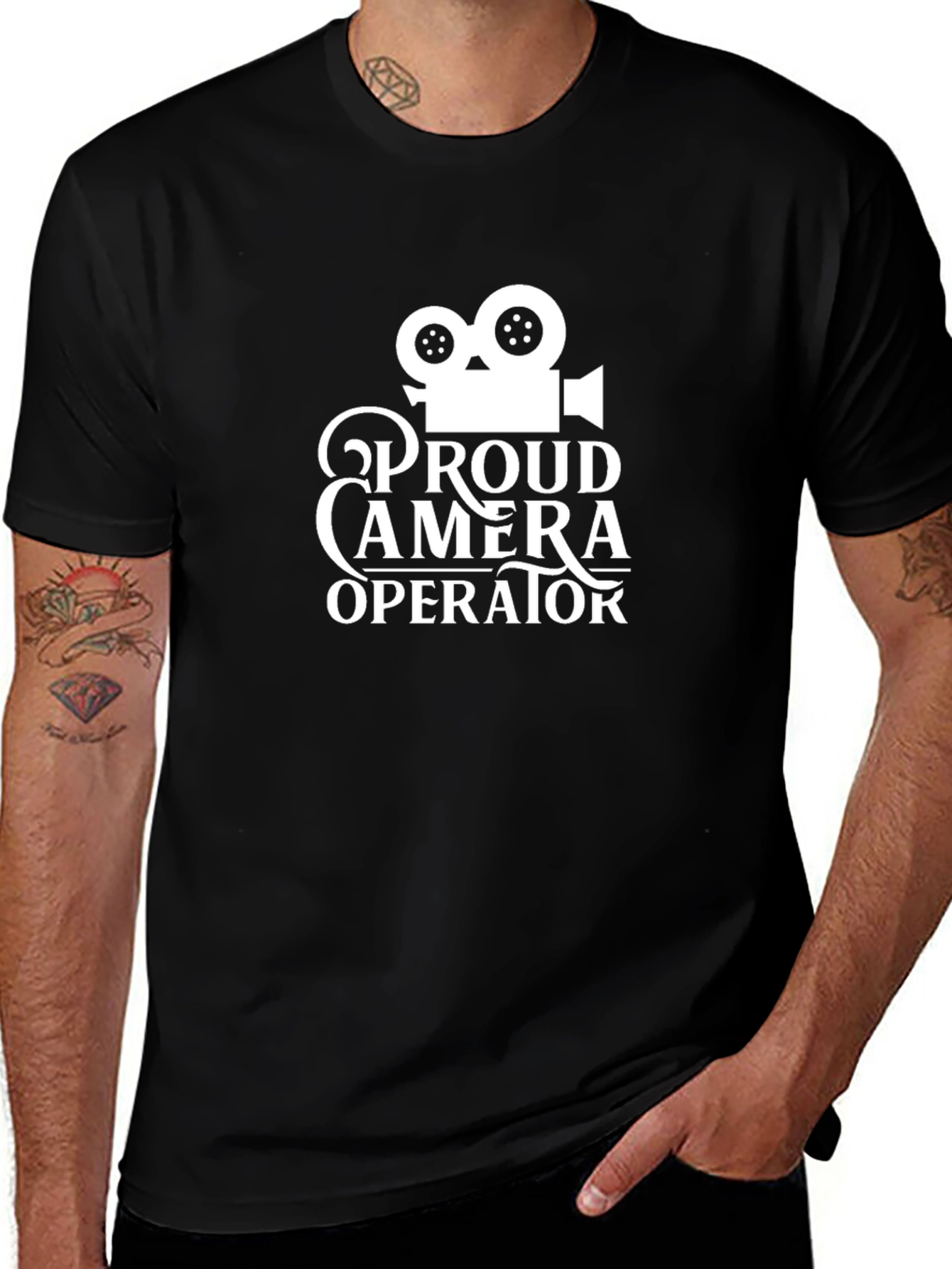 Proud Camera Operator T-Shirt - Film Crew Apparel