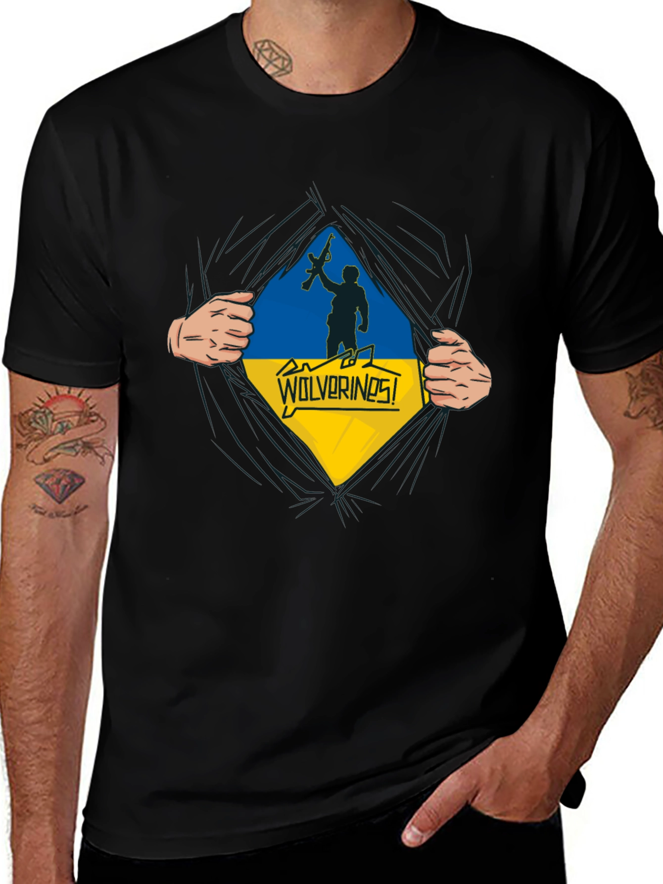 Ukraine Wolverines T-Shirt
