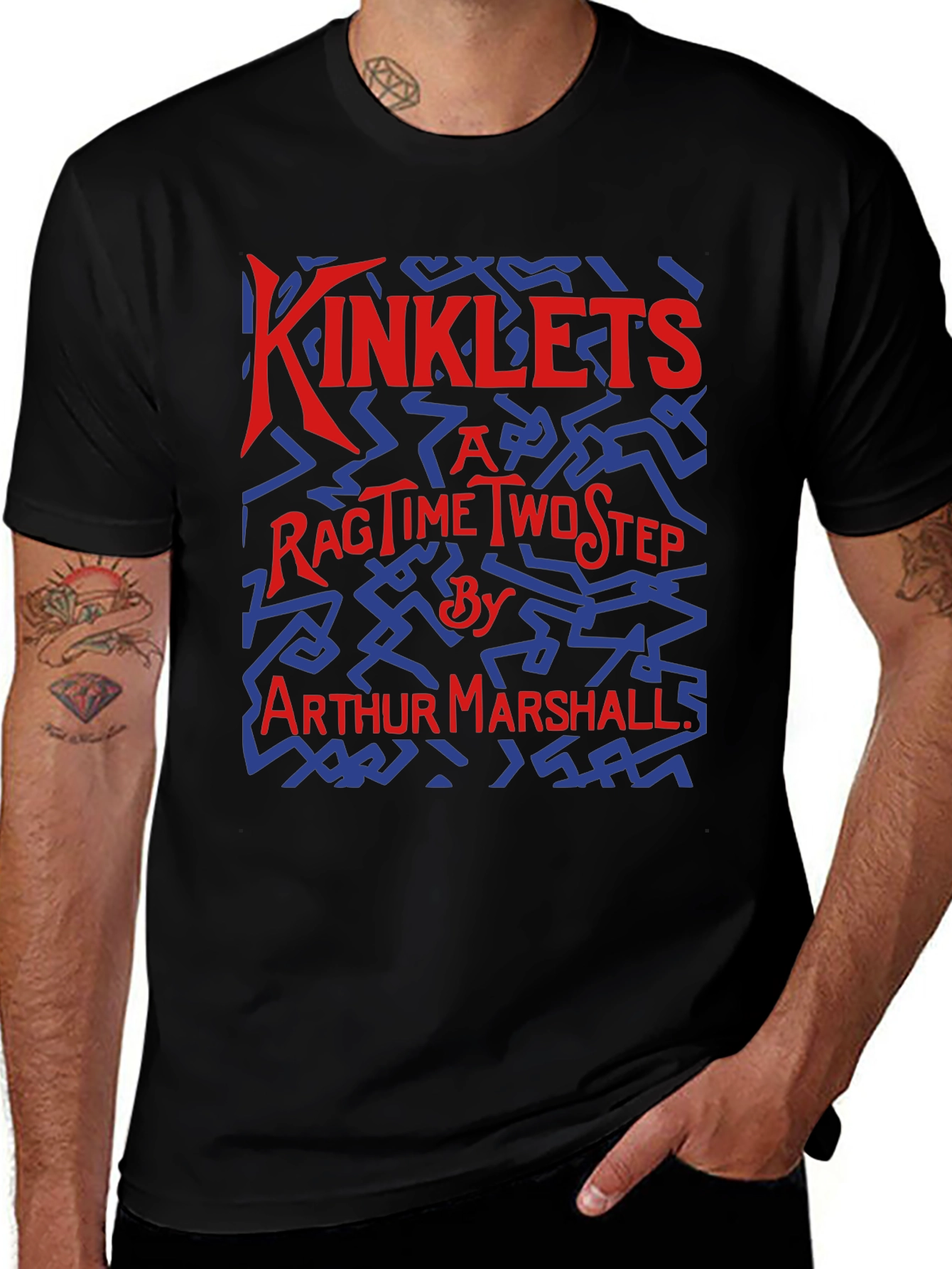 Variant 29 of Kinklets Ragtime Two Step Graphic T-Shirt