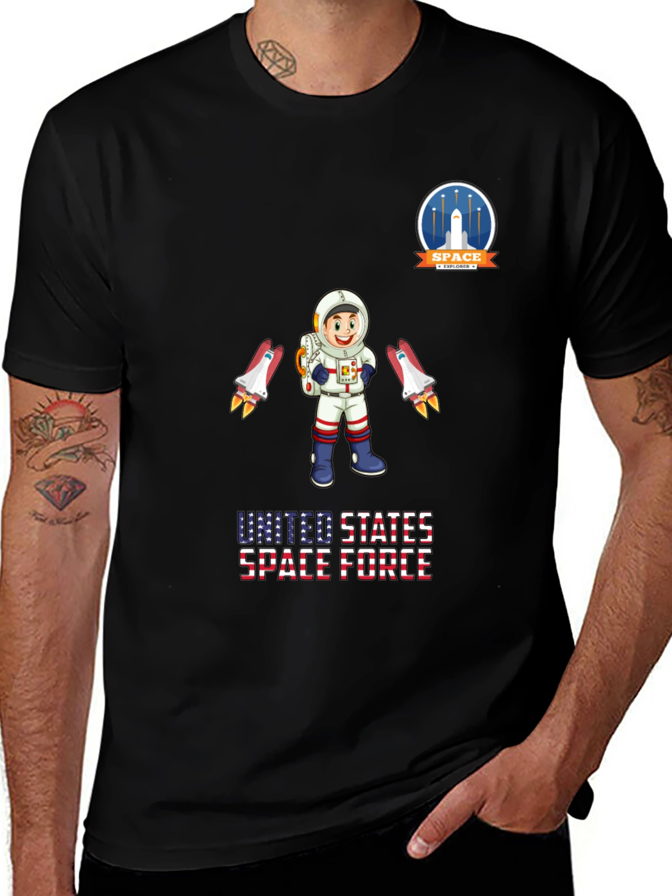 Space Explorer Graphic T-Shirt - United States Space Force