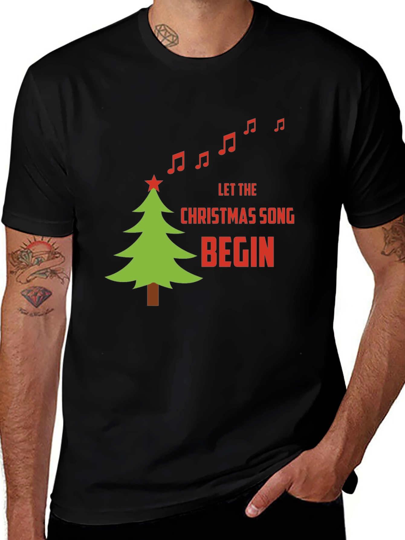 Variant 9 of Christmas Song T-Shirt - Holiday Festive Tee