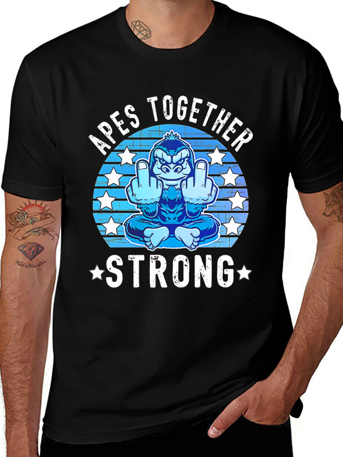 Variant 17 of Apes Together Strong Graphic T-Shirt