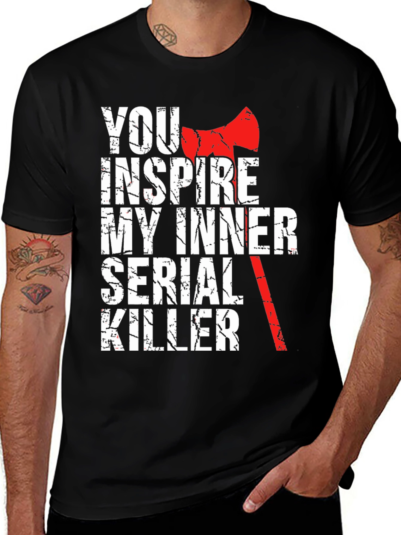 Variant 24 of Inspire My Inner Serial Killer Graphic Tee