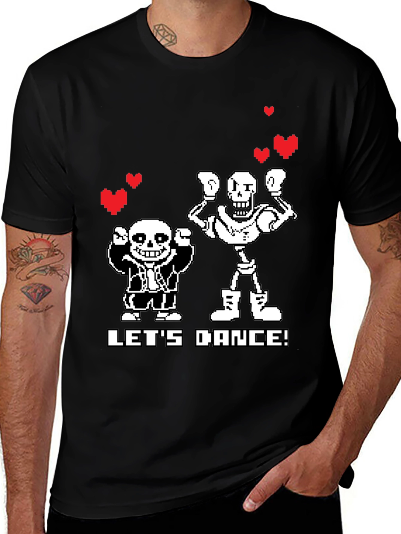 Let's Dance! Undertale Style T-Shirt