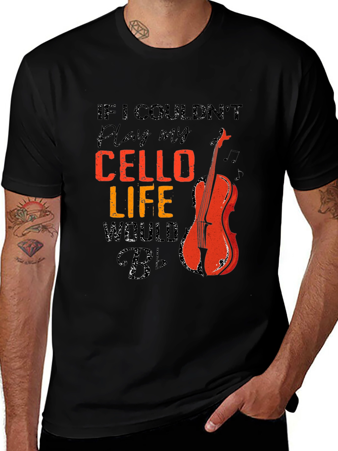 Cello Life T-Shirt - Music Lover Tee