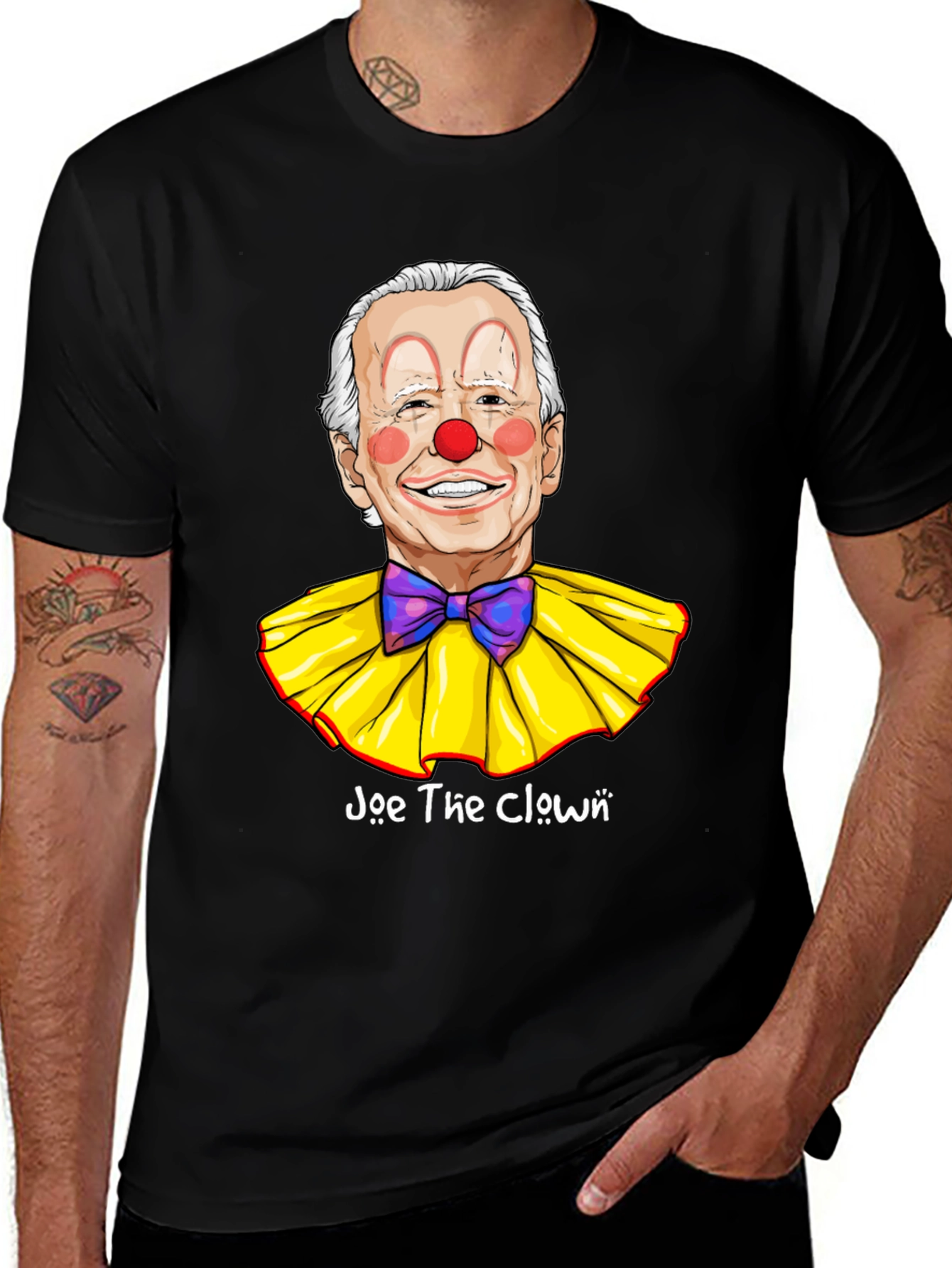 Variant 2 of Joe the Clown Graphic T-Shirt - Political Humor Tee