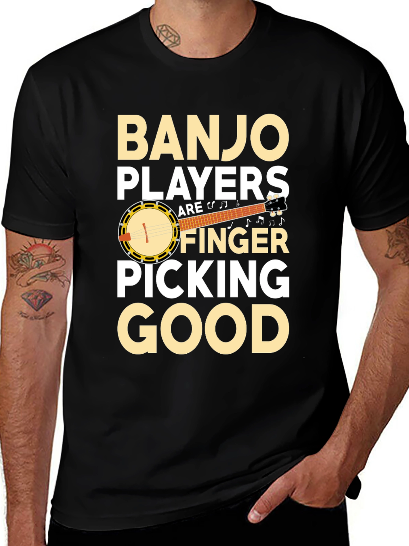 Variant 9 of Banjo Players Finger Picking Good T-Shirt