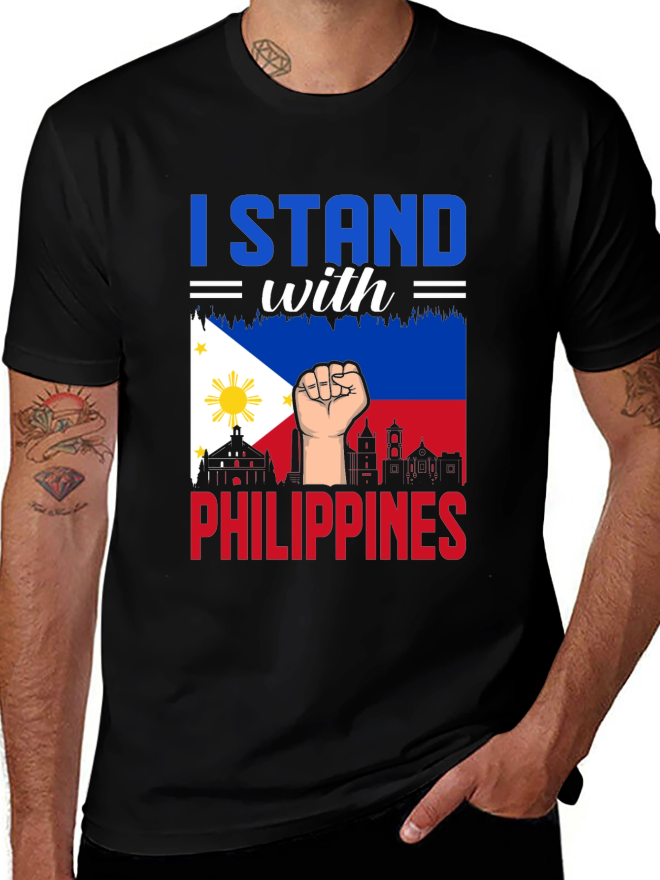 I Stand With Philippines T-Shirt