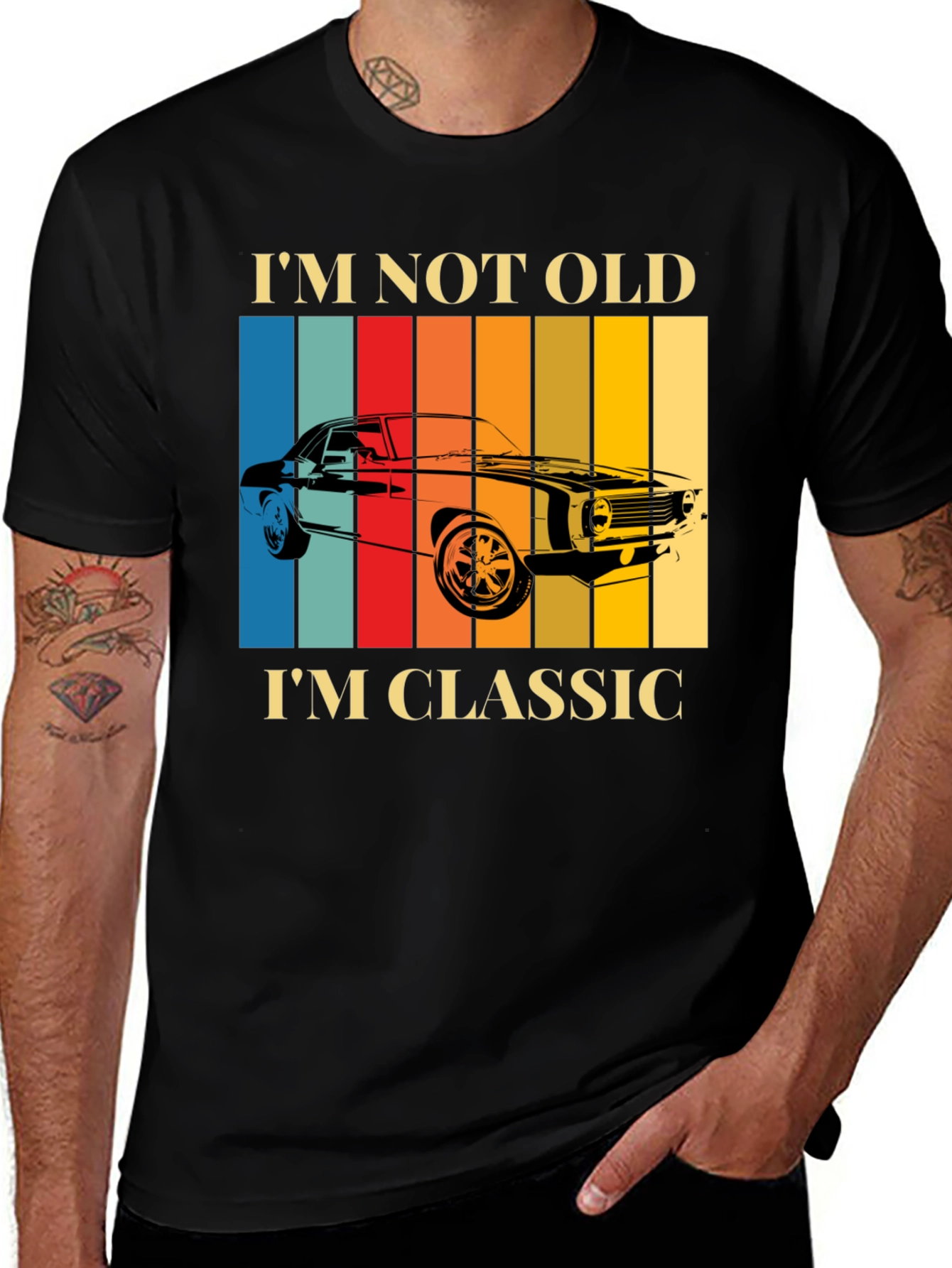 Variant 17 of Classic Car T-Shirt - I'm Not Old, I'm Classic