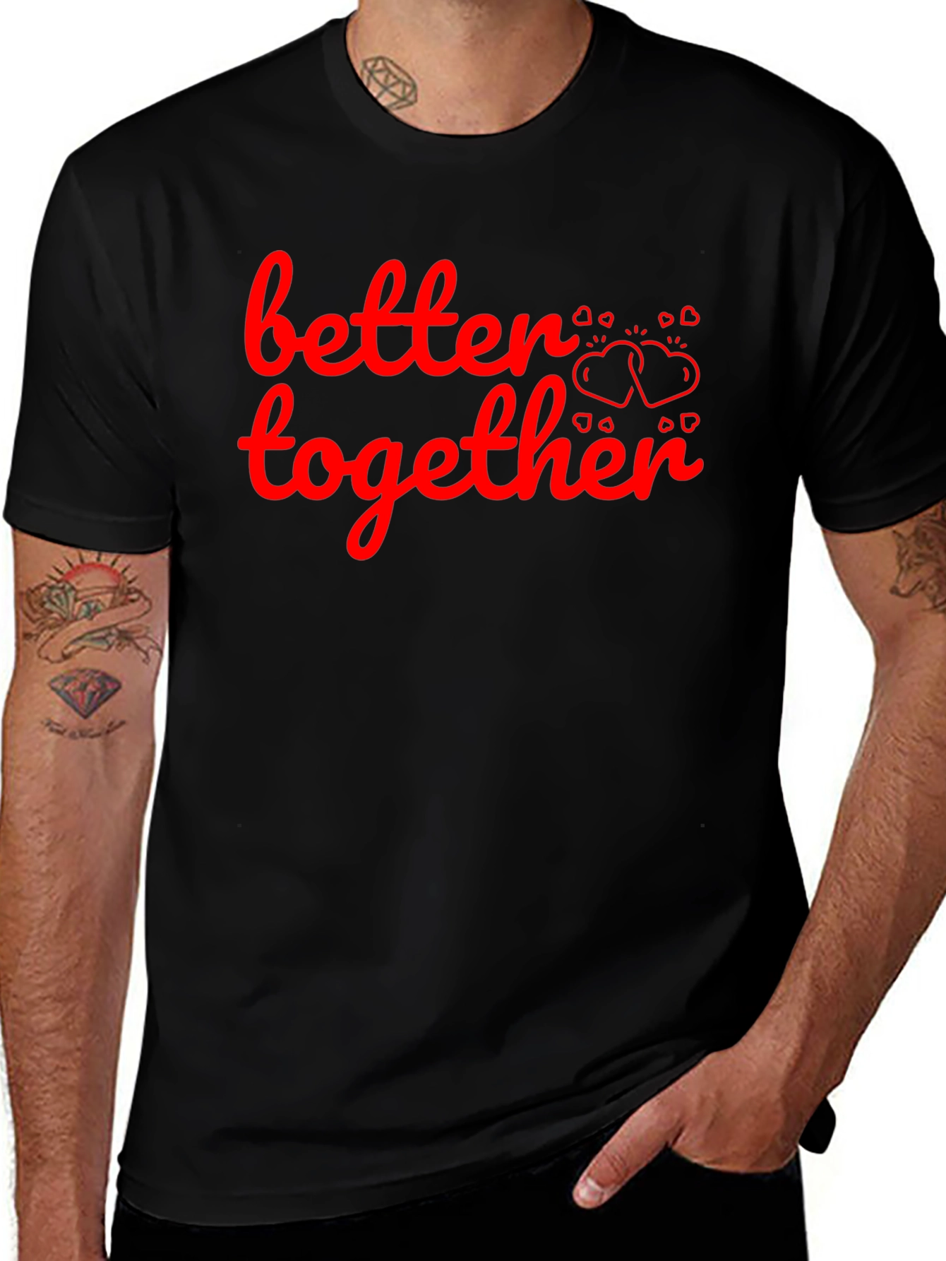 Better Together Graphic T-Shirt - Valentine's Day Gift