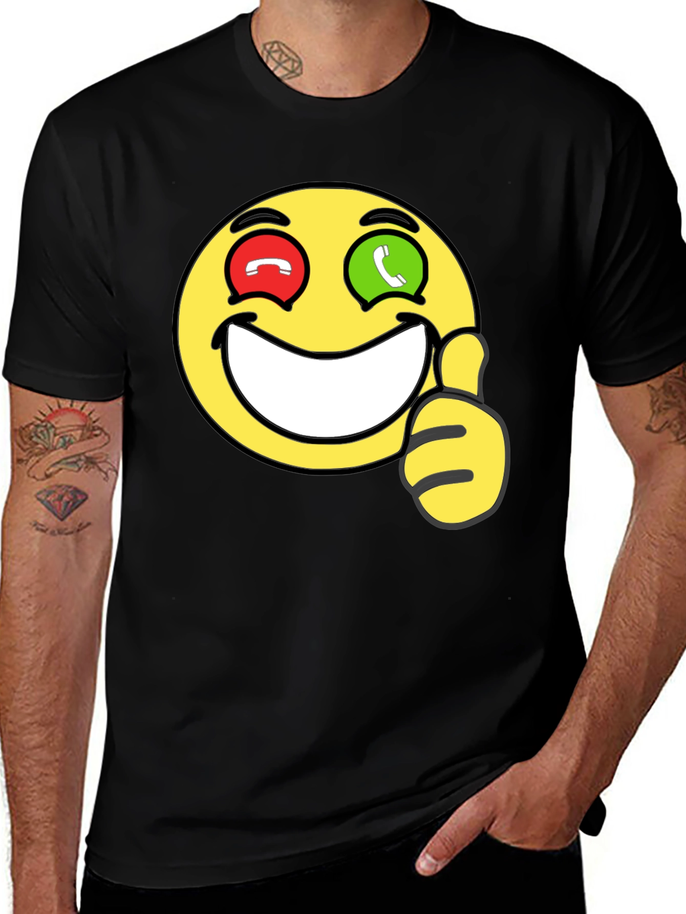 Variant 13 of Emoji Thumbs Up T-Shirt - Funny Graphic Tee