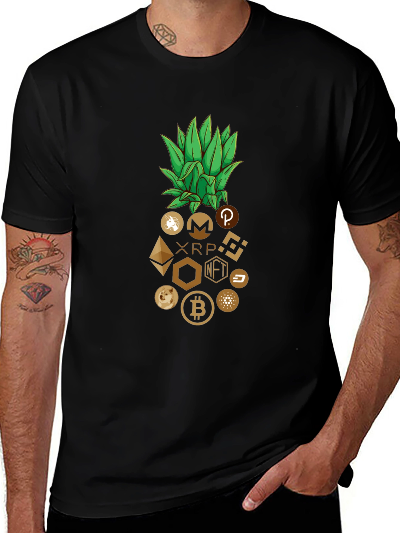 Crypto Pineapple T-Shirt